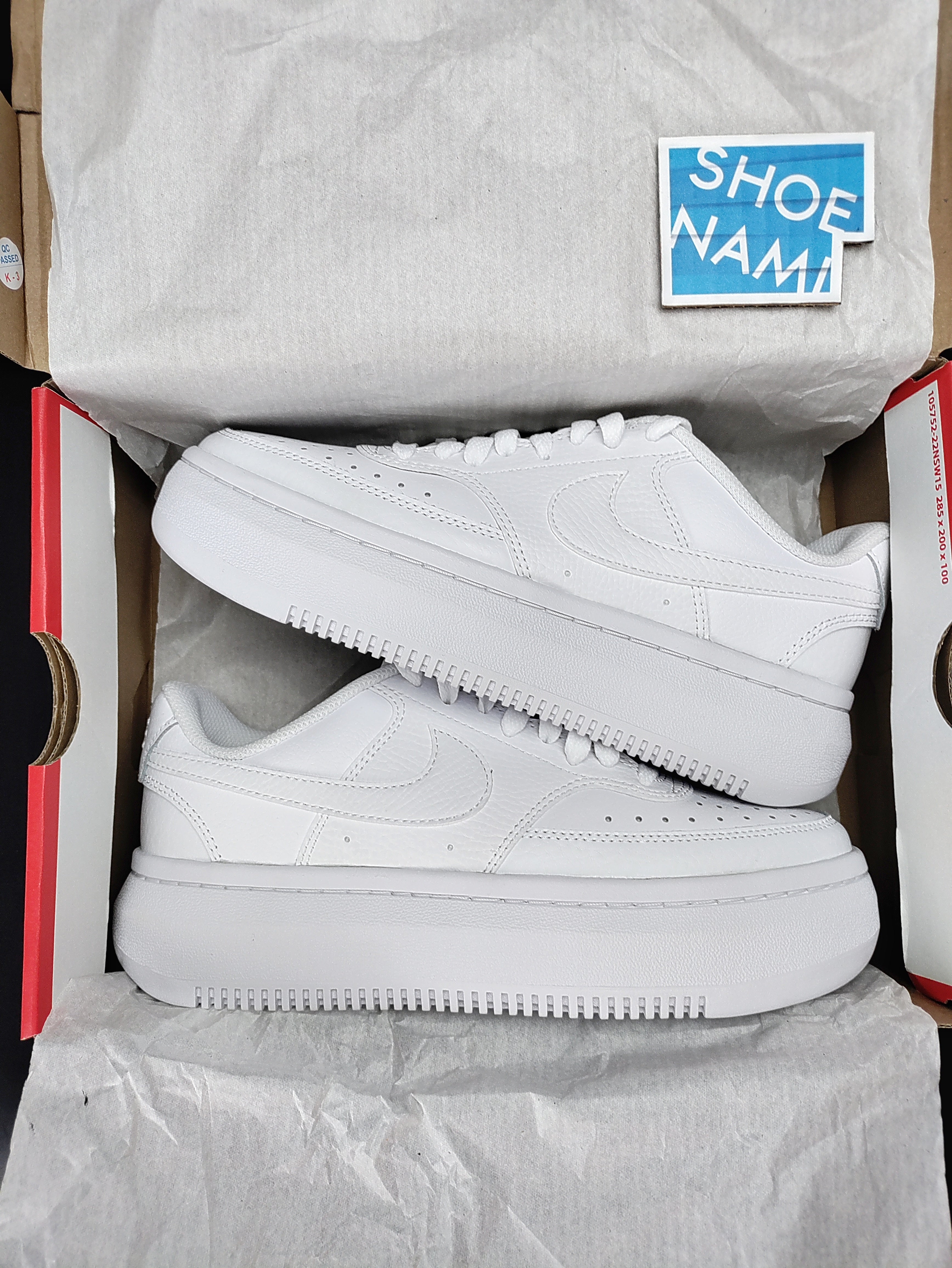 Nike Court Vision Alta ’Triple White’