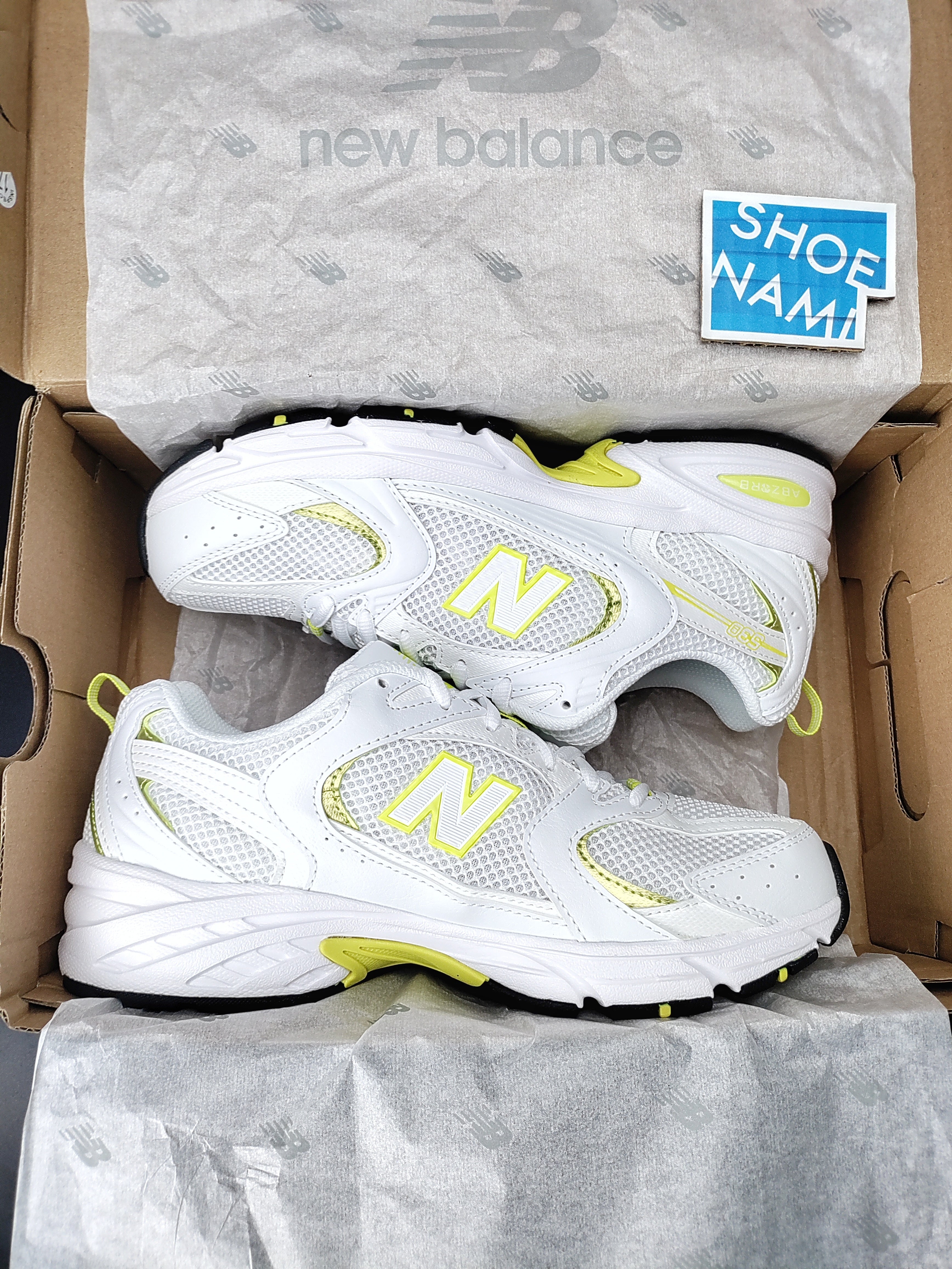 New Balance 530 'White/Lemonade'
