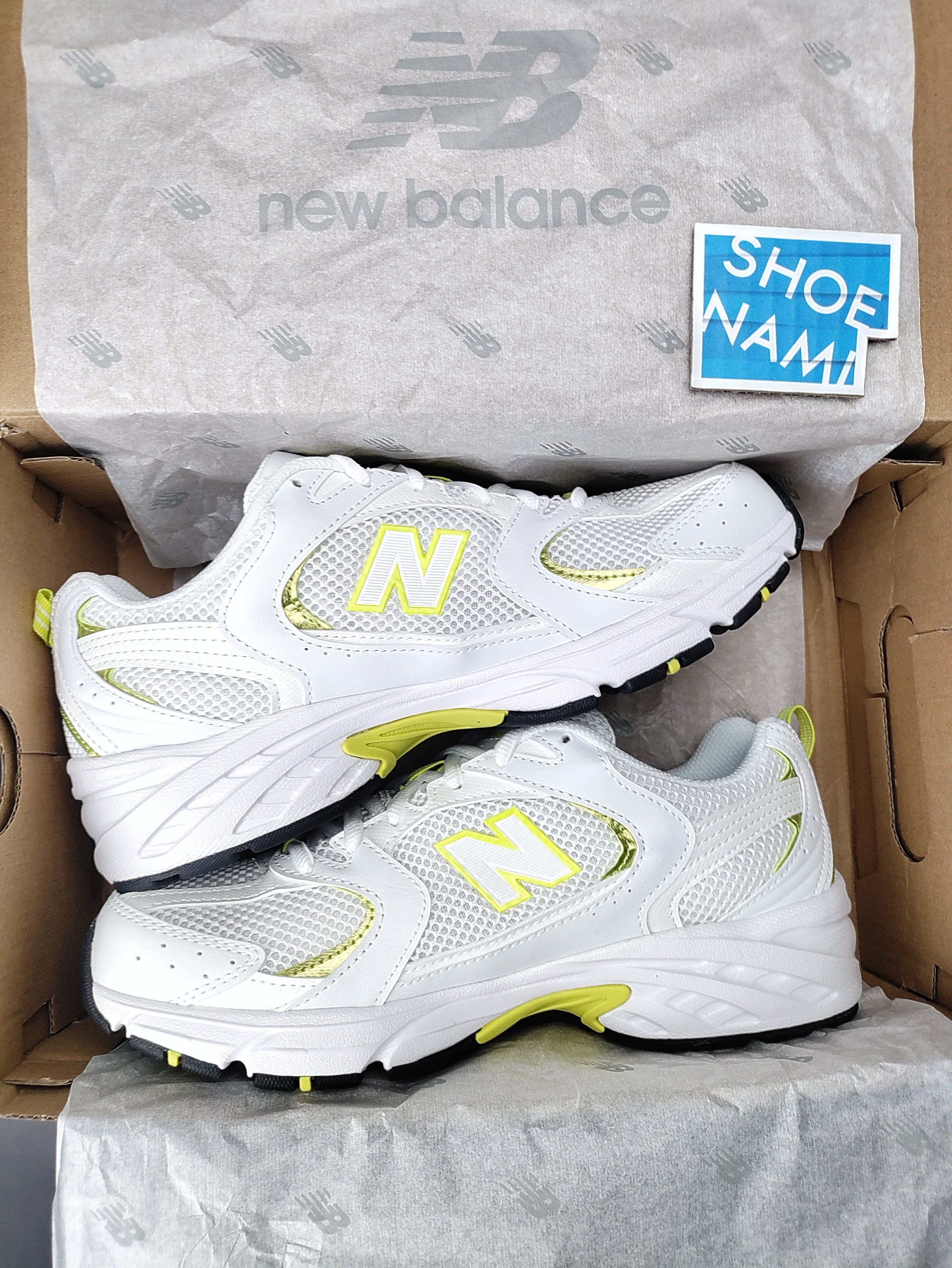New Balance 530 'White/Lemonade'