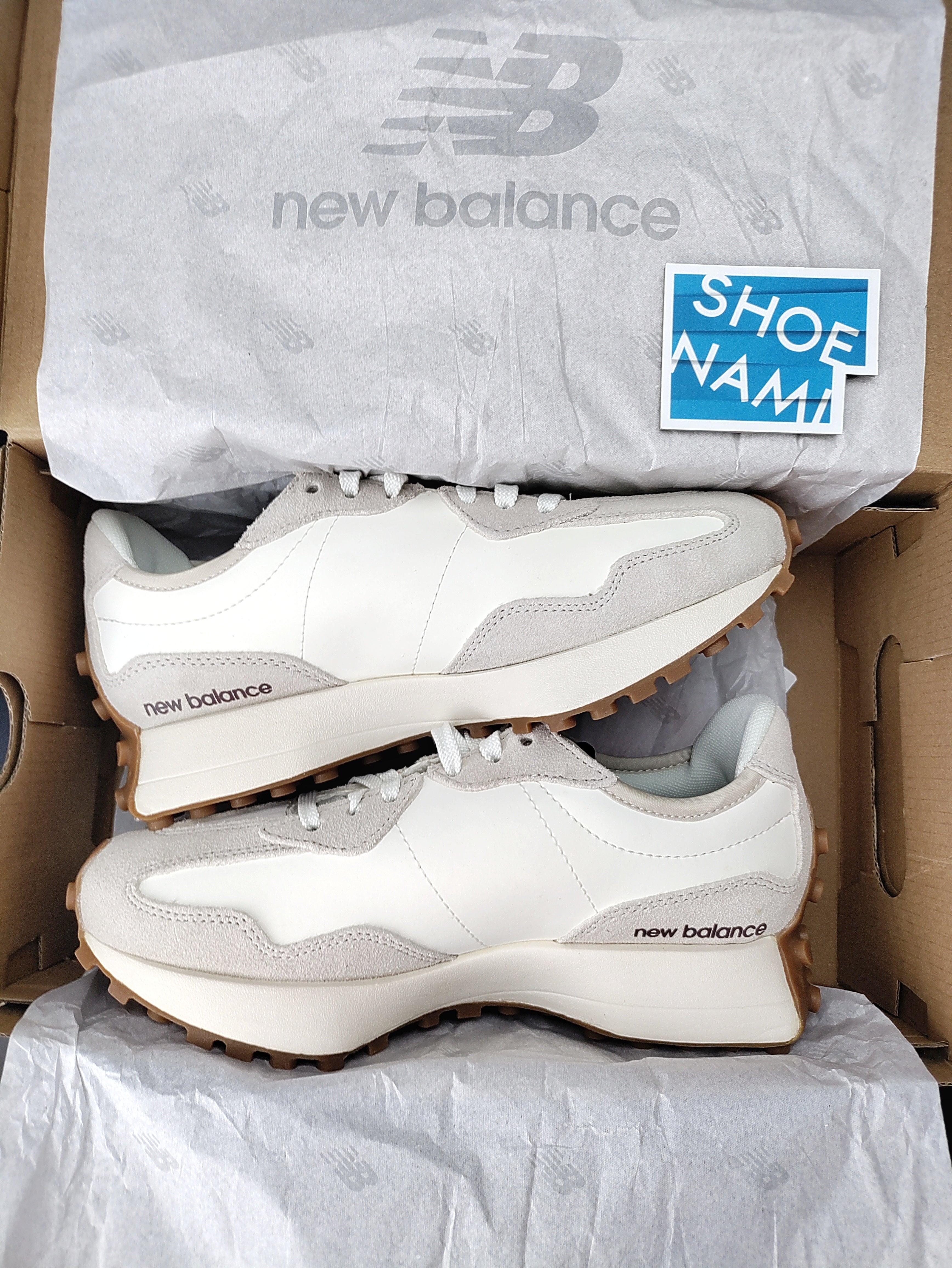 New Balance 327 'Moonbeam Classic Burgundy'