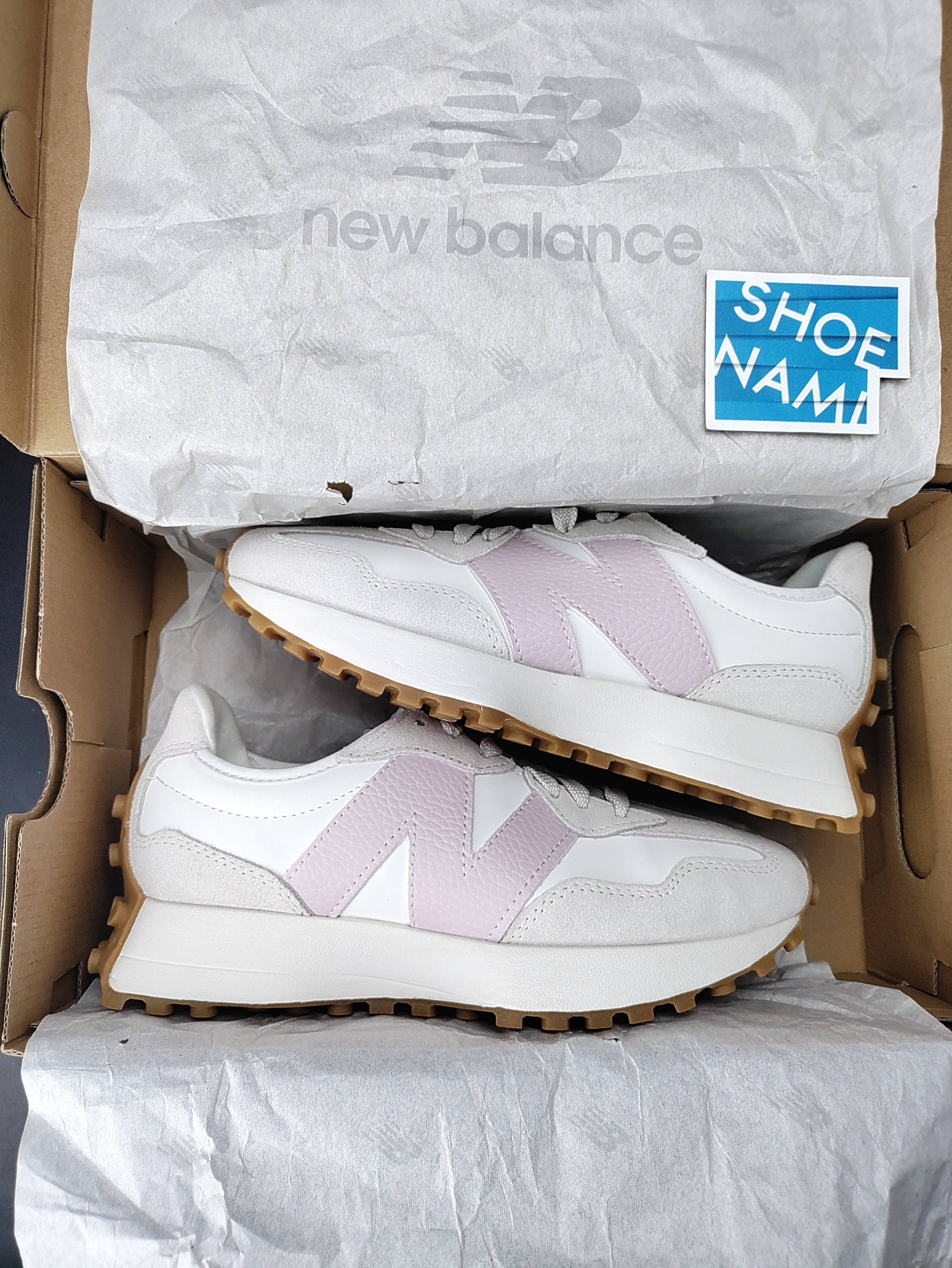 New Balance 327 'Moonbeam December Sky Pink'