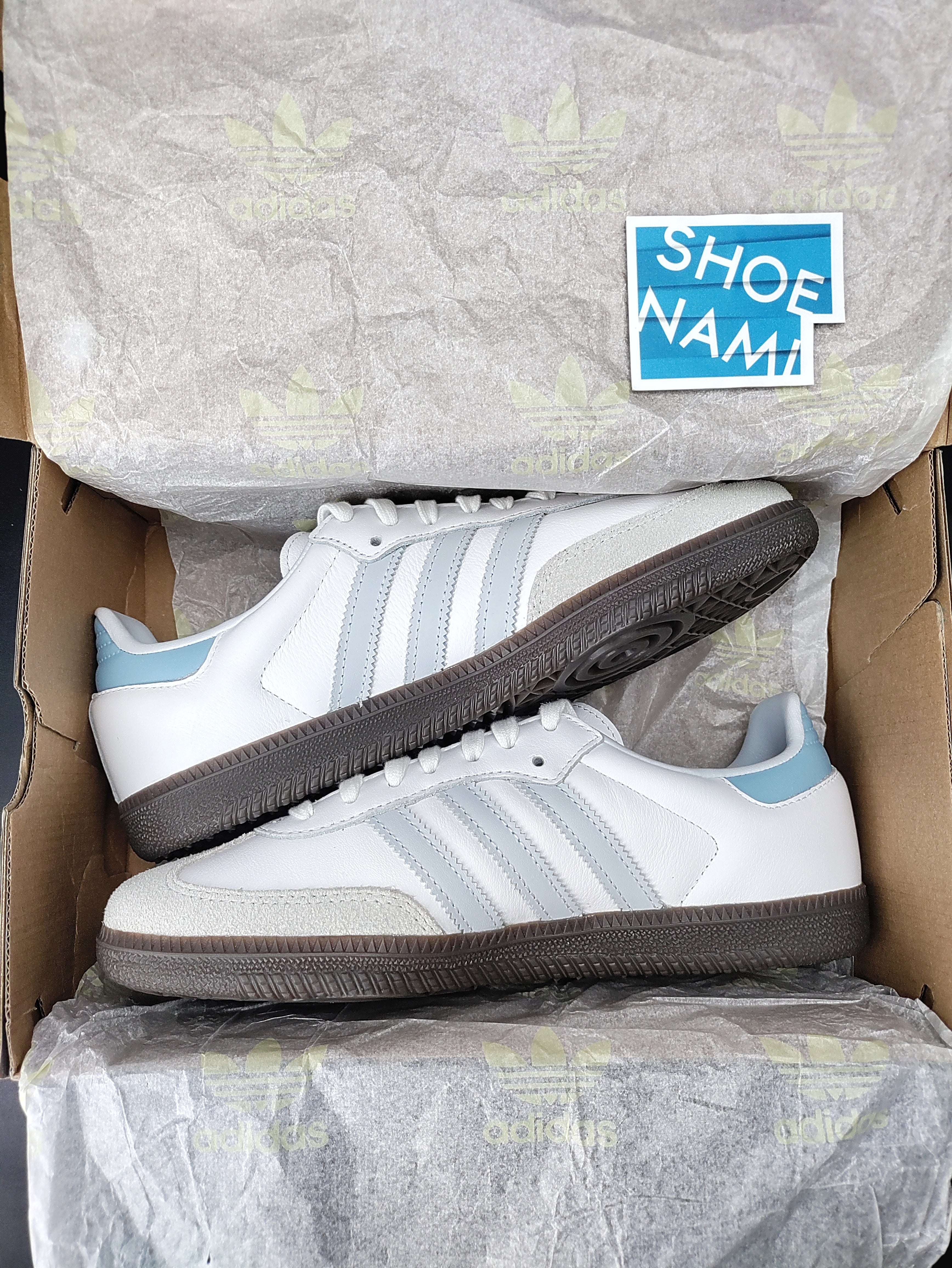 adidas Samba OG 'White/Halo Blue'