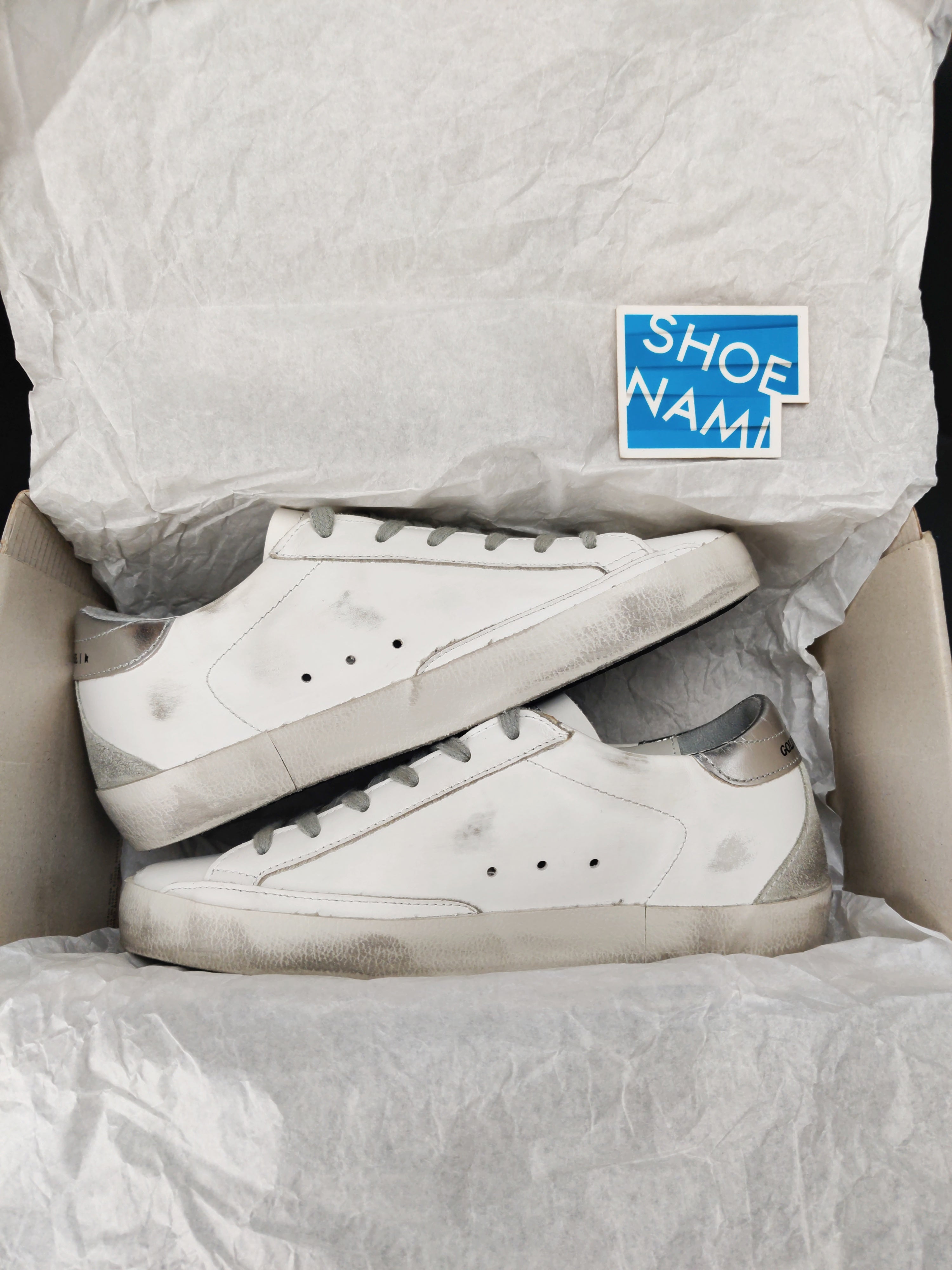 Golden Goose Superstar 'White Ice Silver'