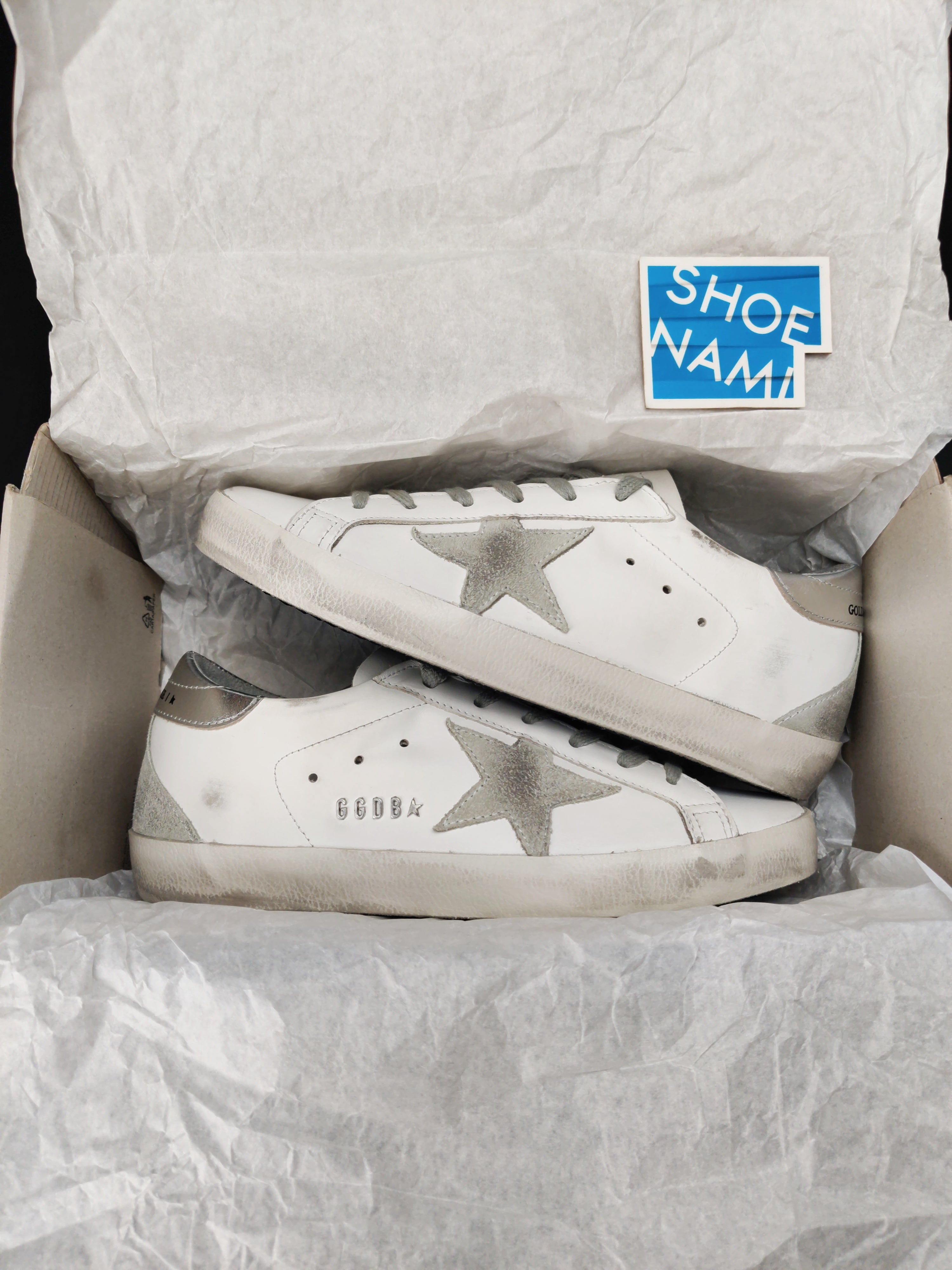 Golden Goose Super-Star 'White Ice Silver' (W)