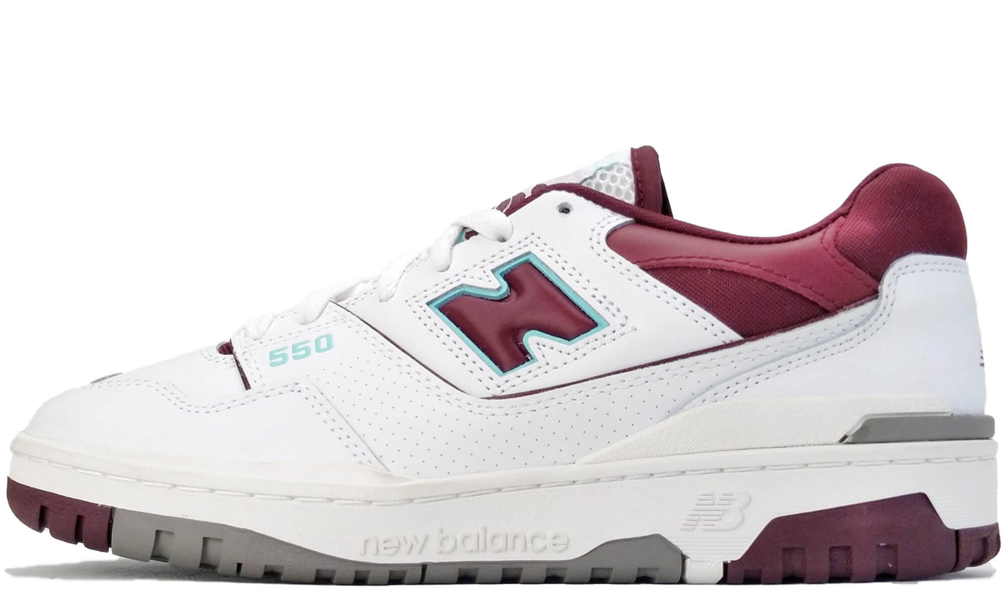 New Balance 550 'Burgundy/Turquoise'