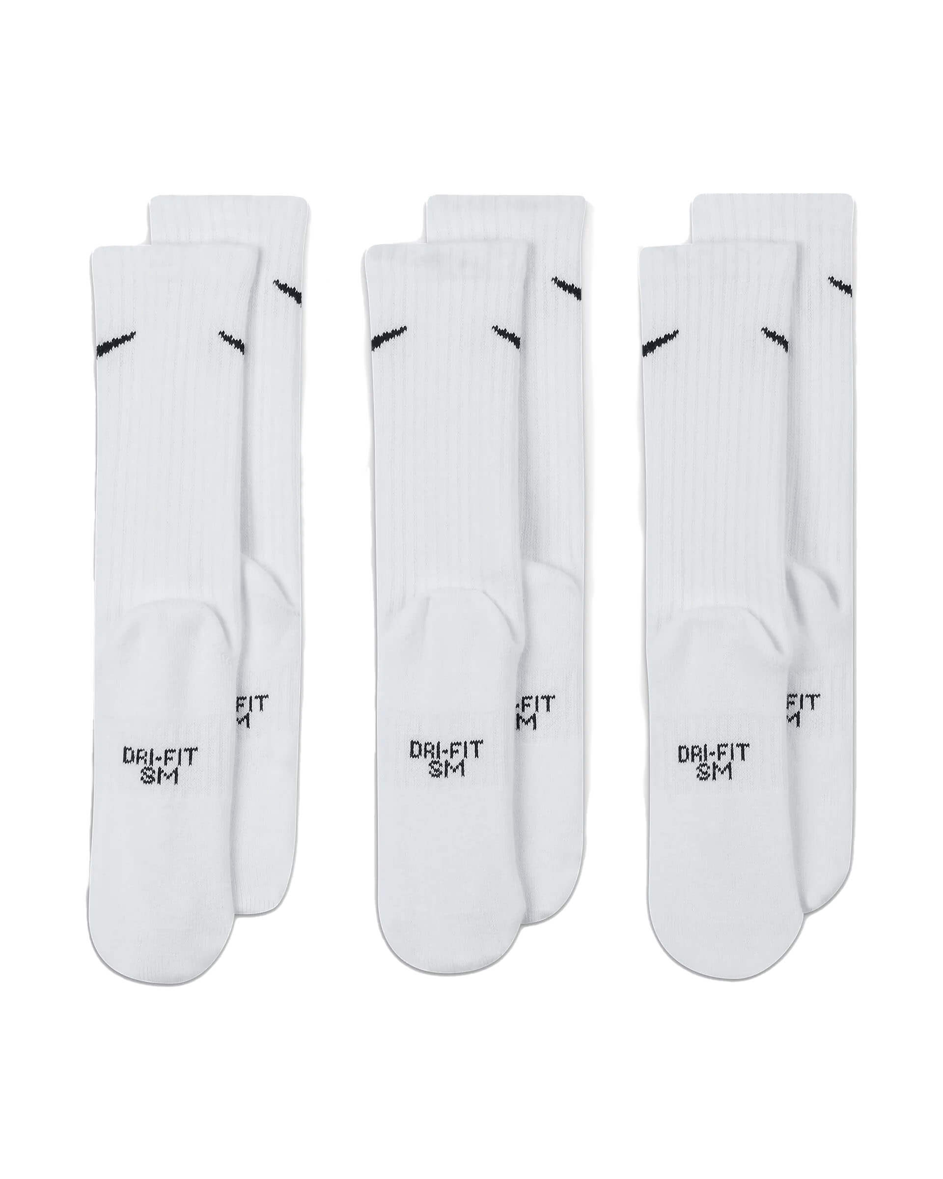 Nike Everyday Cushioned Crew Socks (3 Pairs)