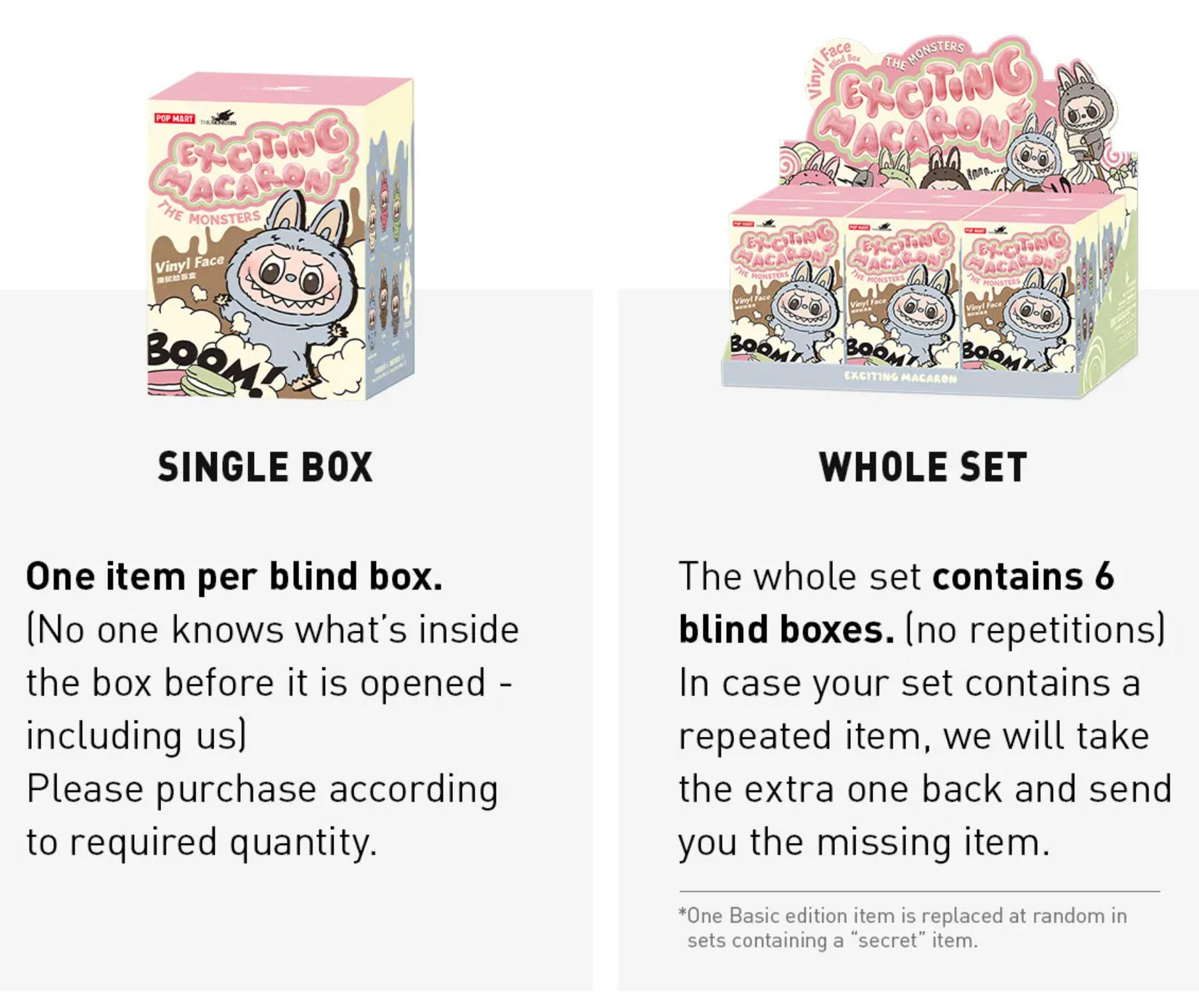 POP MART LABUBU 'TASTY MACARONS' (BLIND BOX)