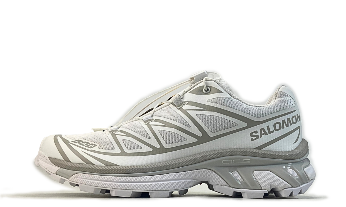 Salomon XT-6 'White/White/Lunar Rock'