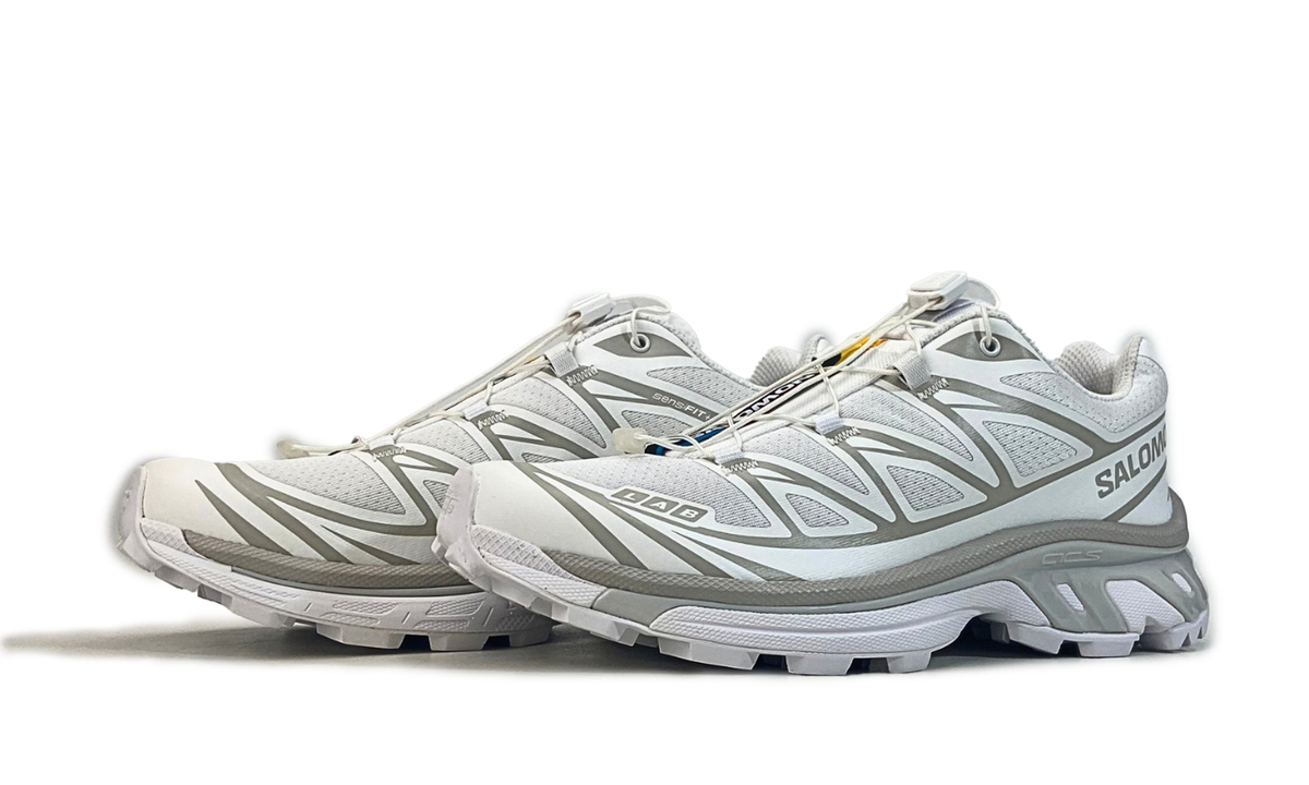 Salomon XT-6 'White/White/Lunar Rock'
