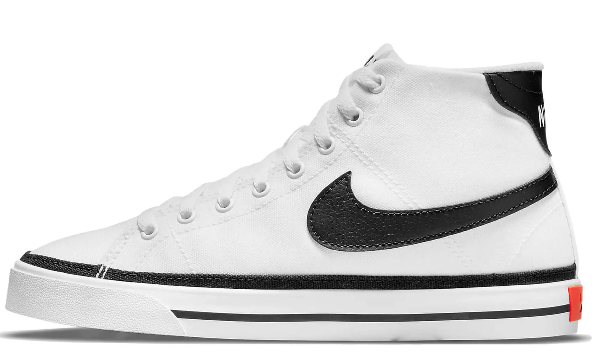 Nike Court Legacy Canvas Mid ’White/Black'