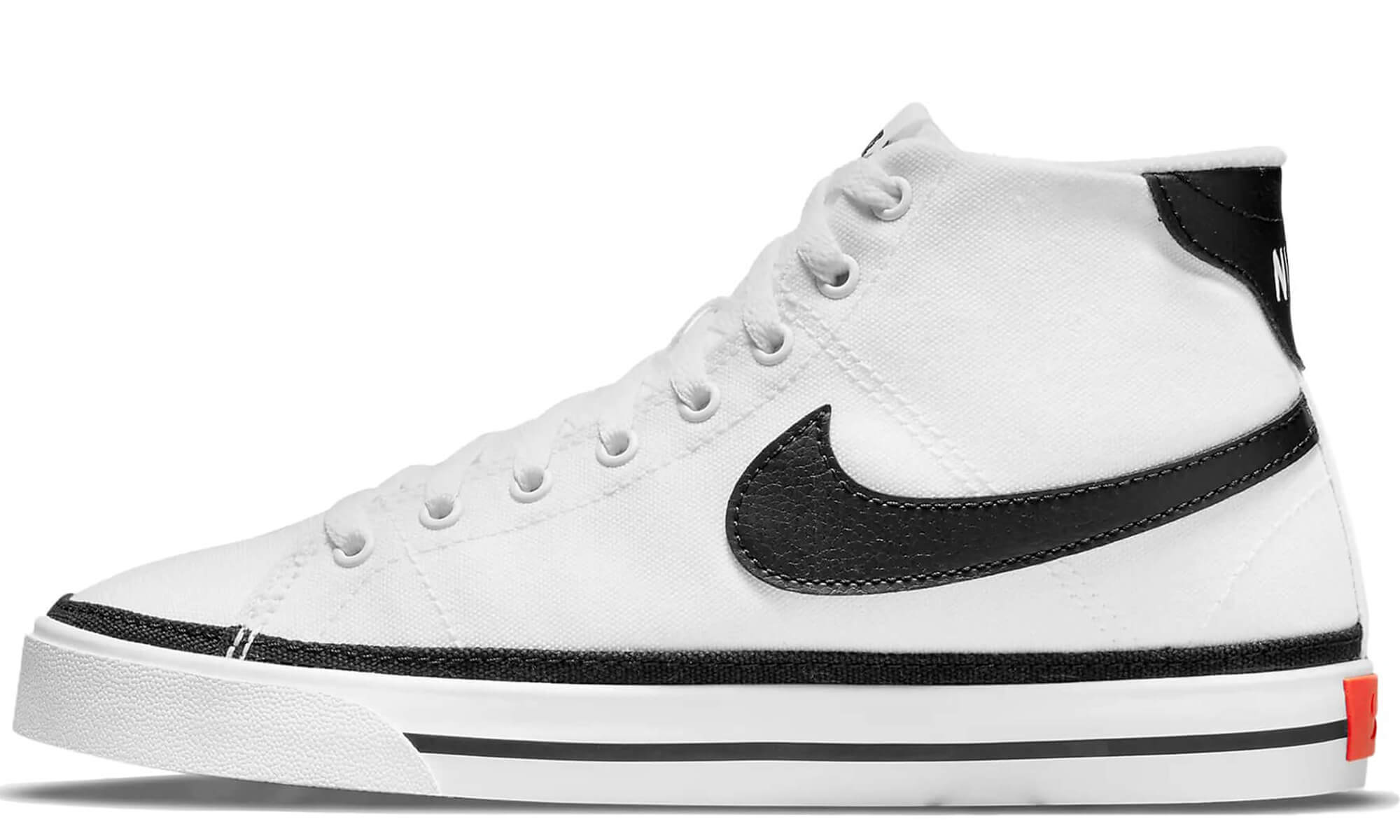Nike Court Legacy Canvas Mid ’White/Black' - Main Image