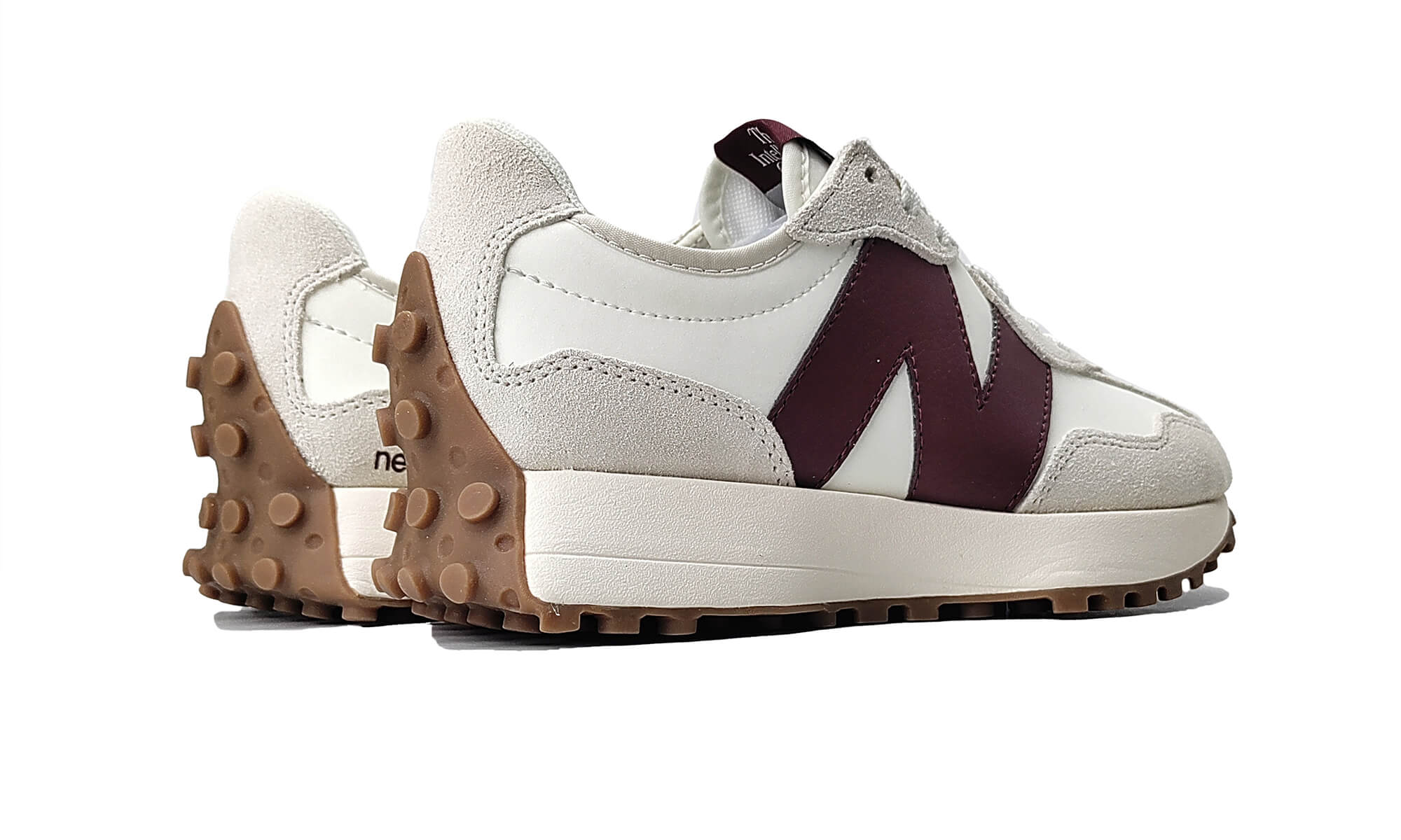 New Balance 327 'Moonbeam Classic Burgundy'