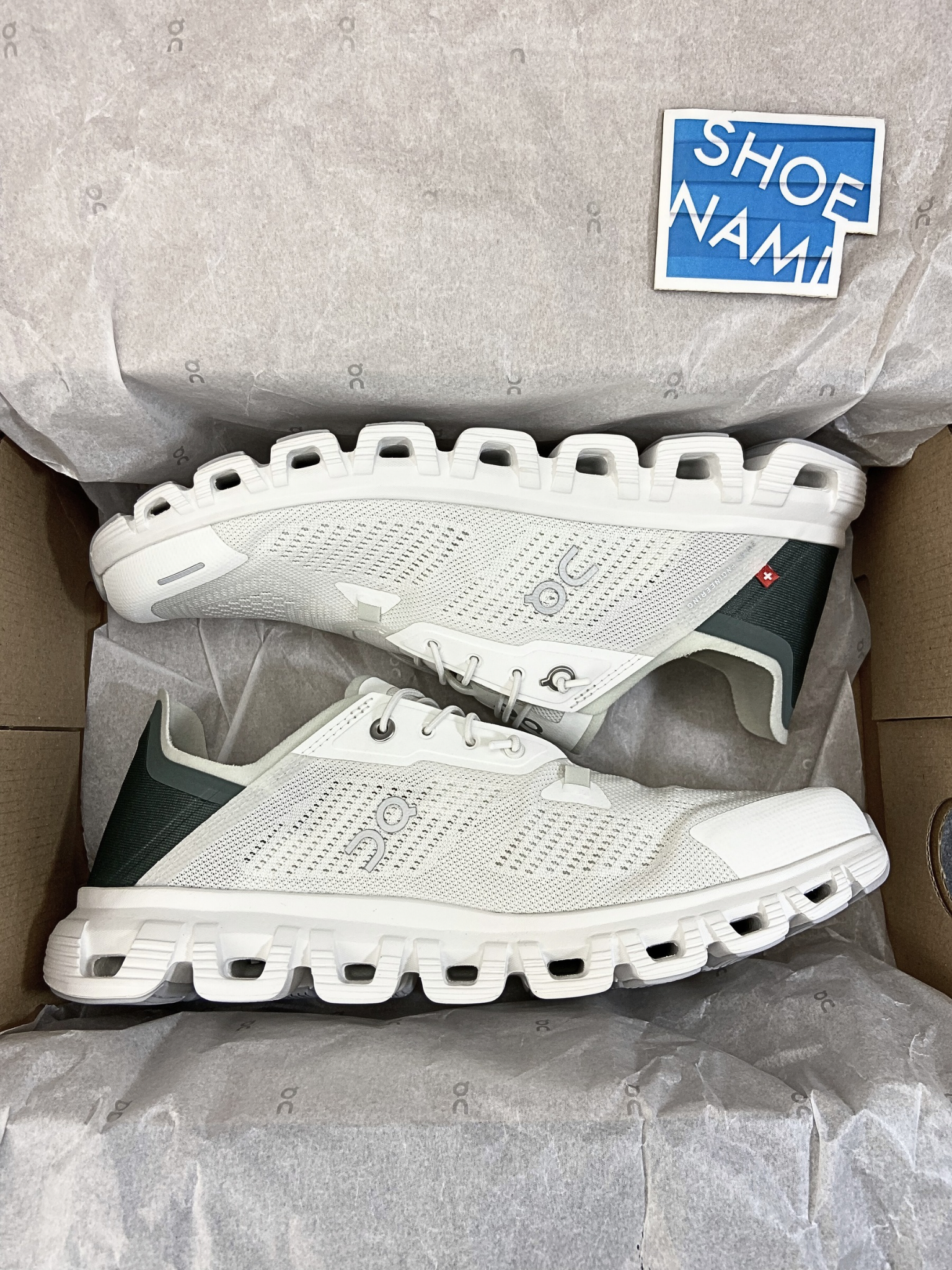 On Cloud 6 Coast 'Ivory Olive'