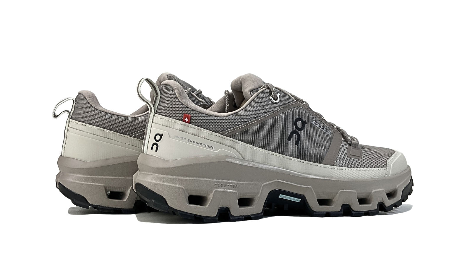 On Cloudrock Low Waterproof 'Cinder Fog'