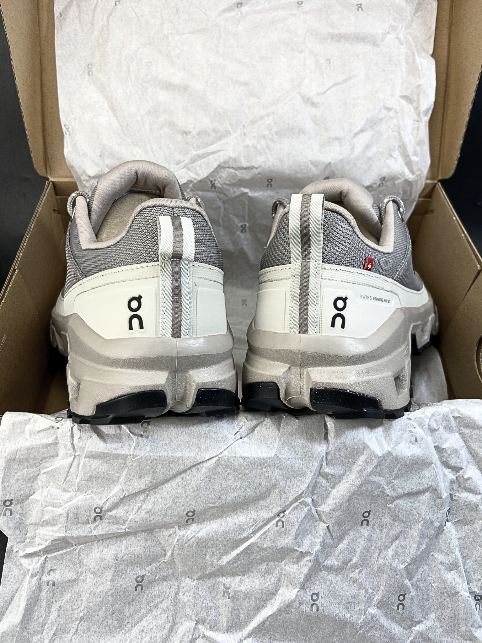 On Cloudrock Low Waterproof 'Cinder Fog'