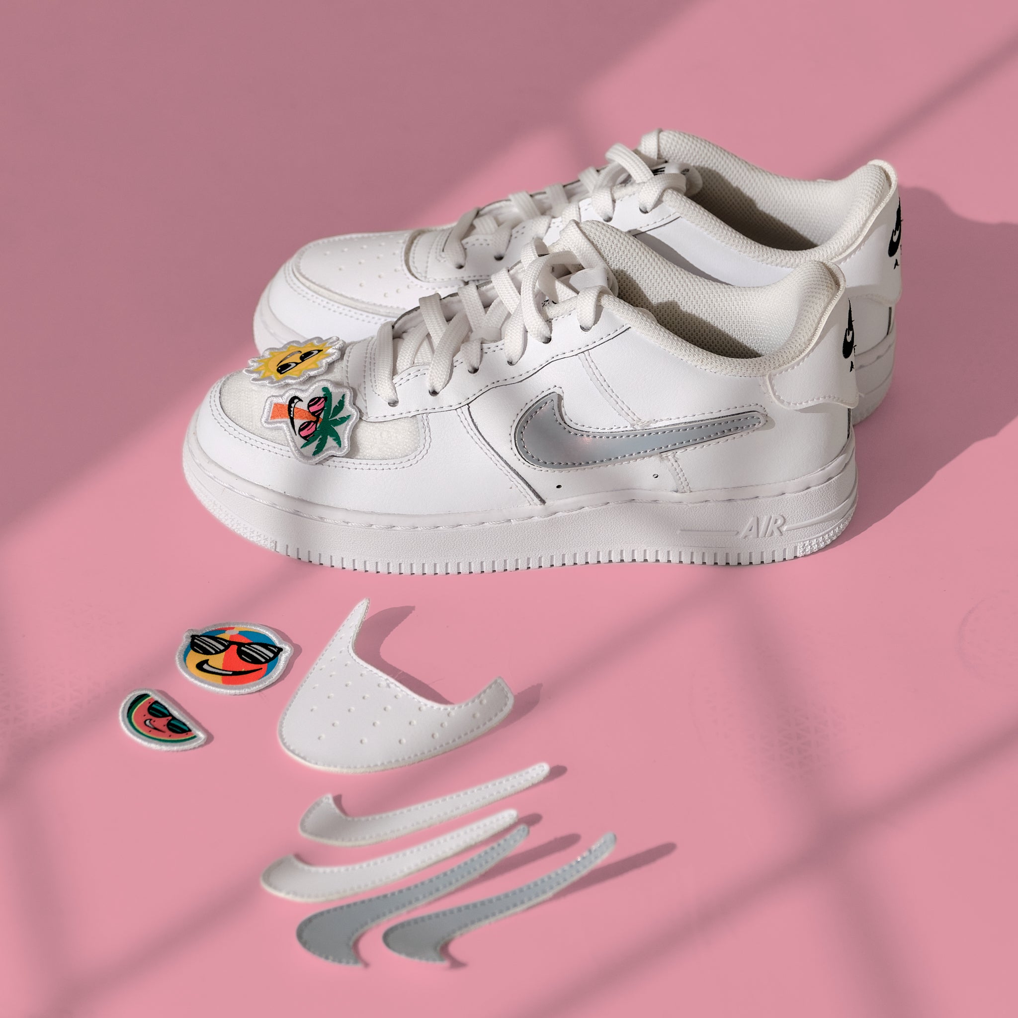 Nike Air Force 1/1 (GS) 'Patch White'