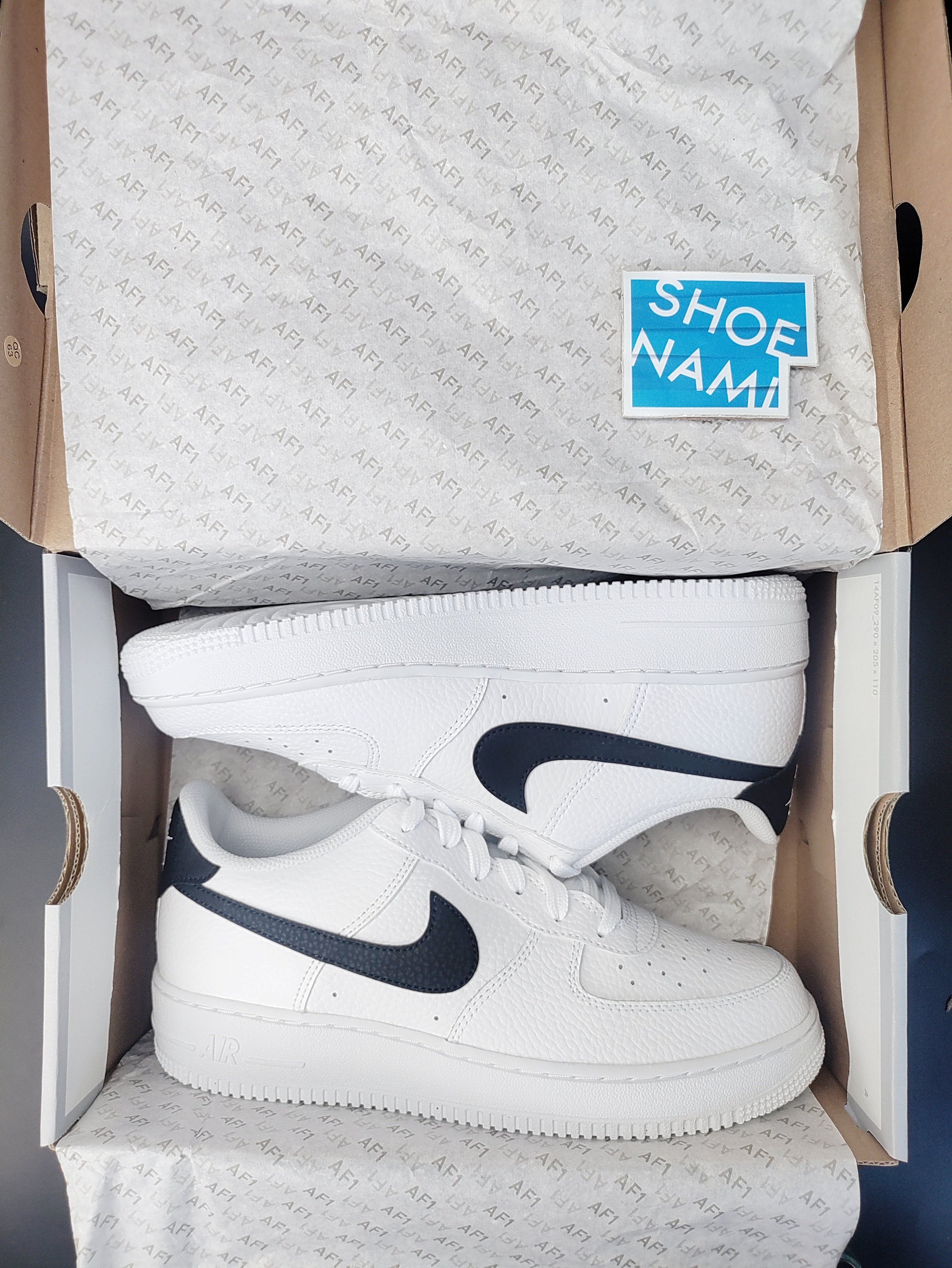 Nike Air Force 1 (GS) 'White/Black'