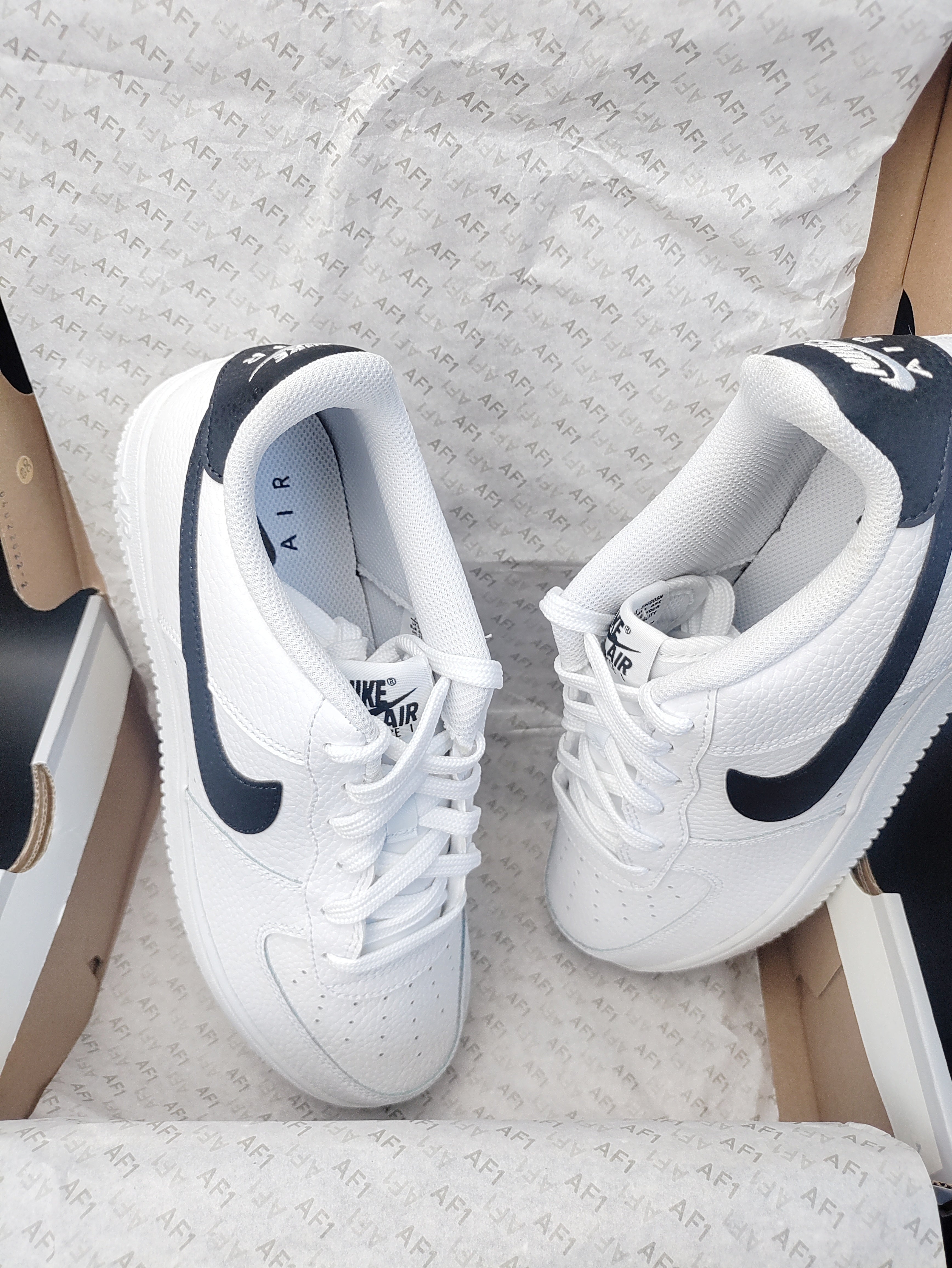 Nike Air Force 1 (GS) 'White/Black'