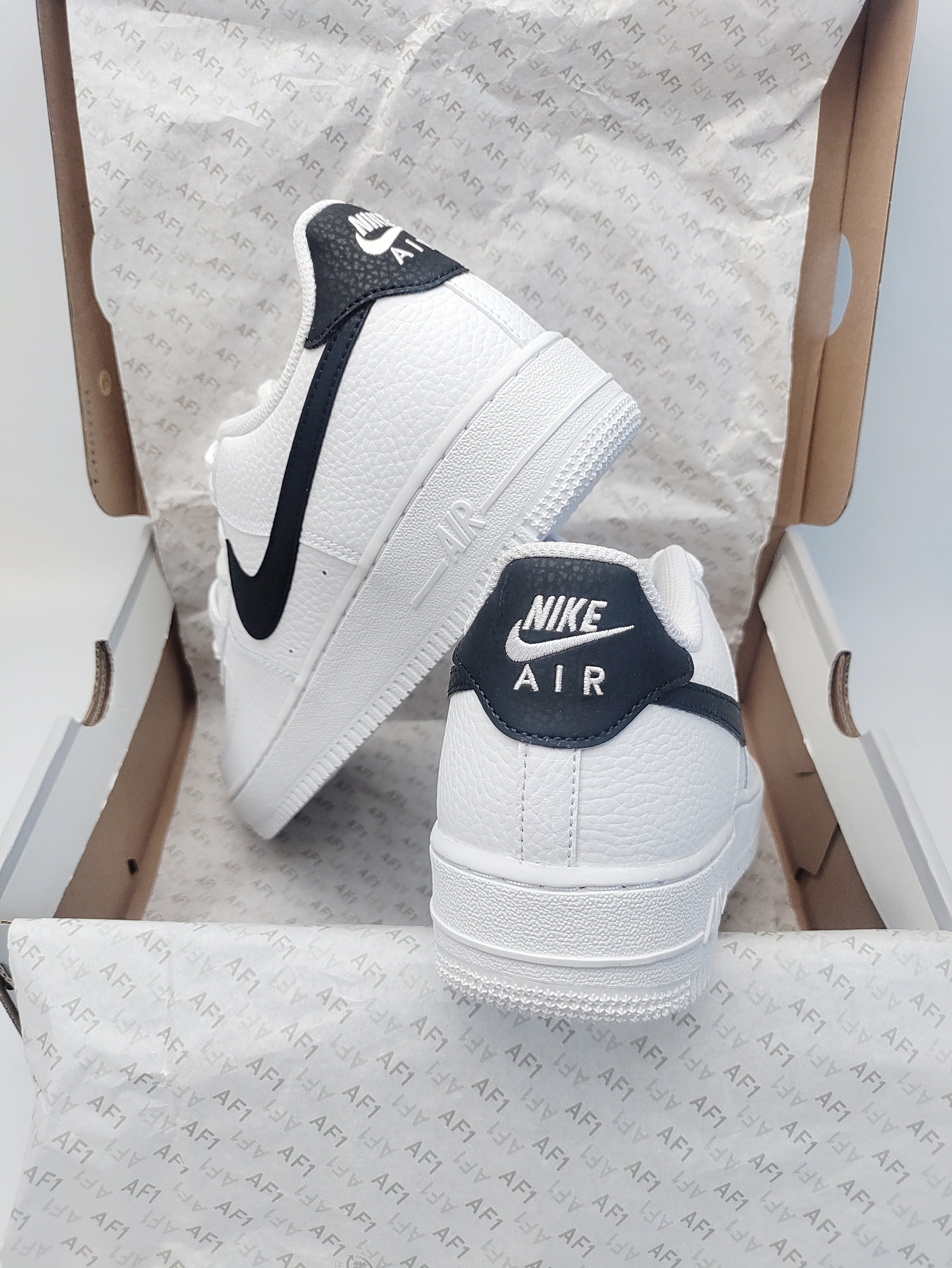 Nike Air Force 1 (GS) 'White/Black'