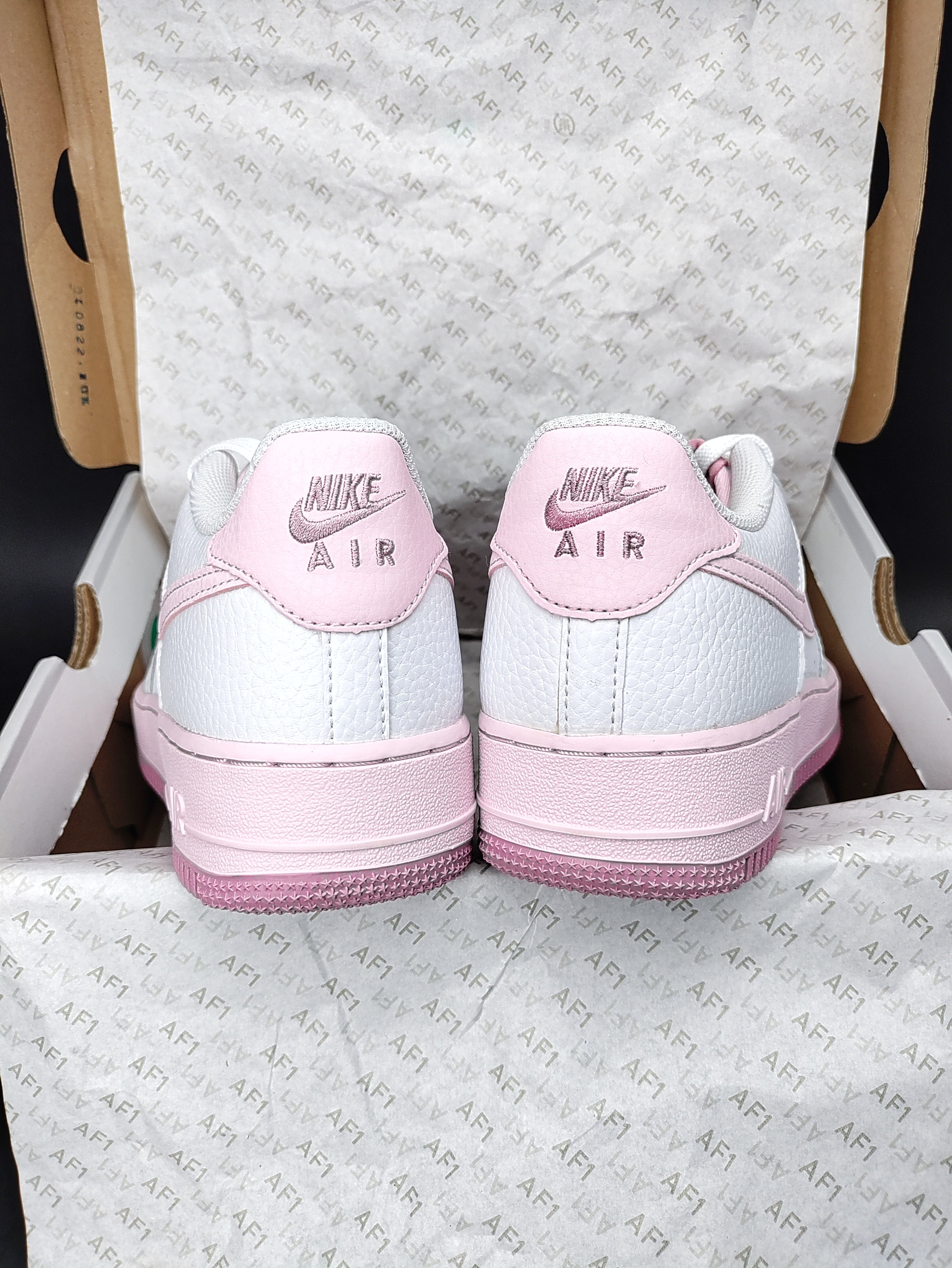Nike Air Force 1 (GS) 'White/Pink Foam'