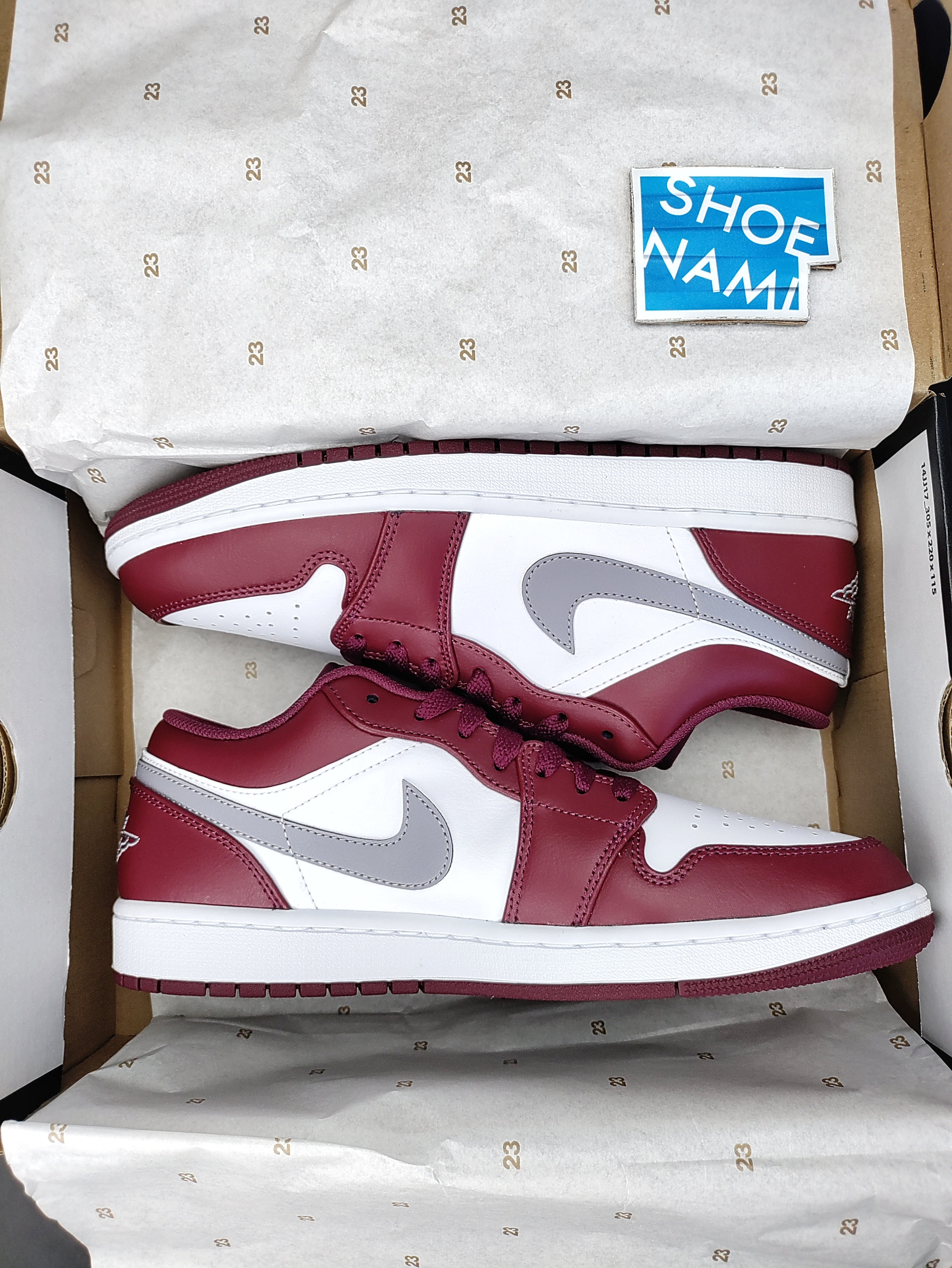 Air Jordan 1 Low 'Bordeaux'