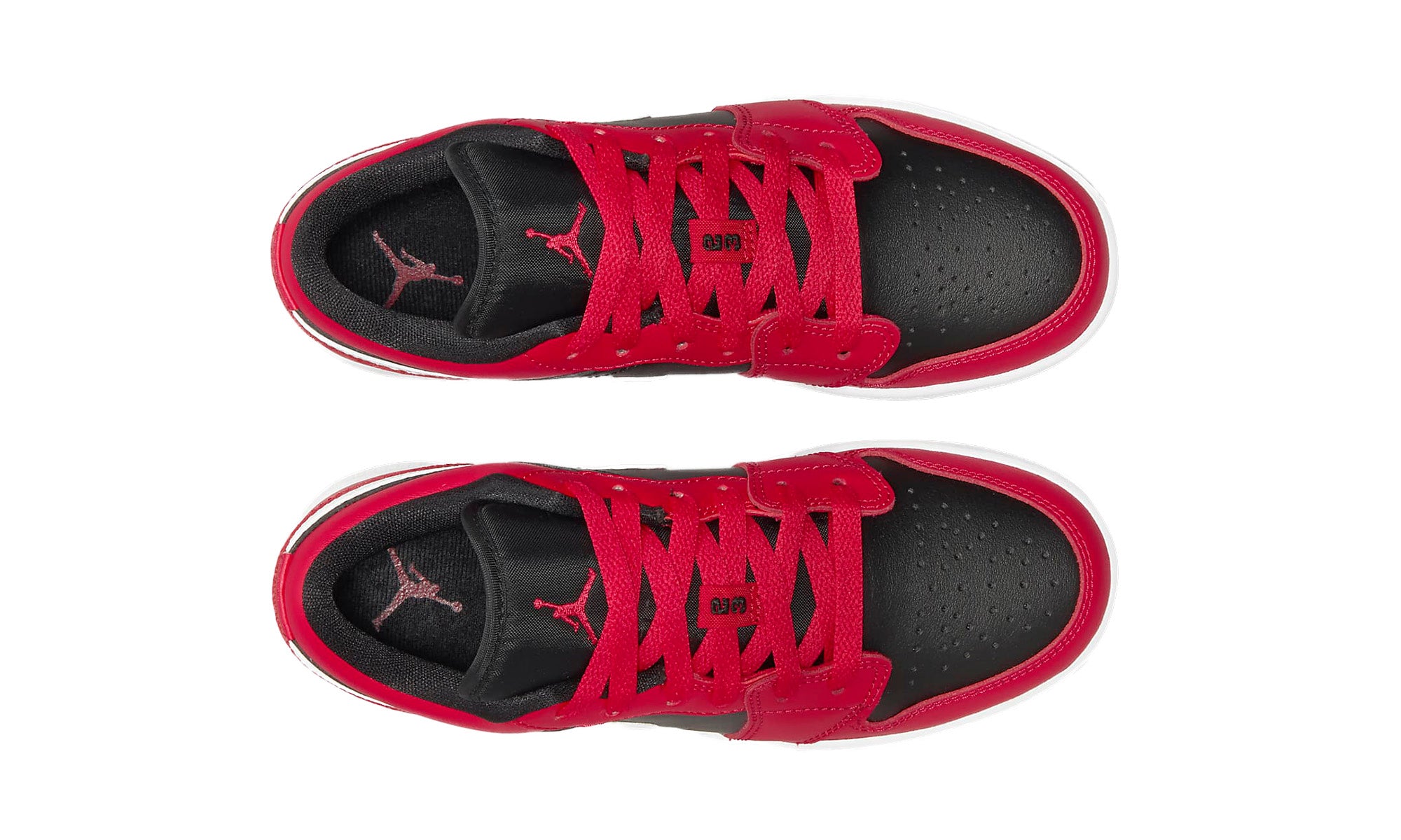 Air Jordan 1 Low (GS) 'Black/White/Very Berry'