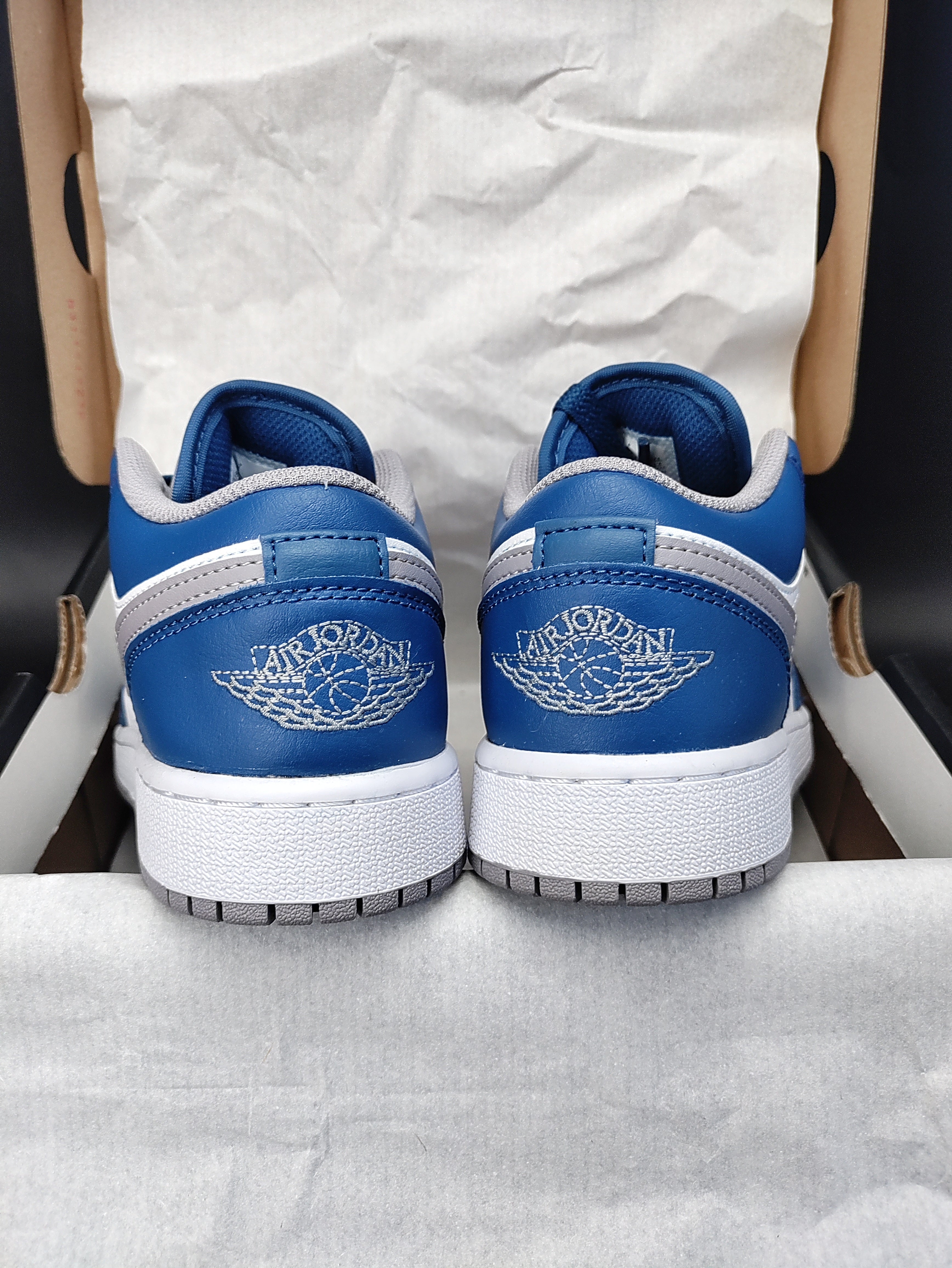 Air Jordan 1 Low (GS) 'True Blue'