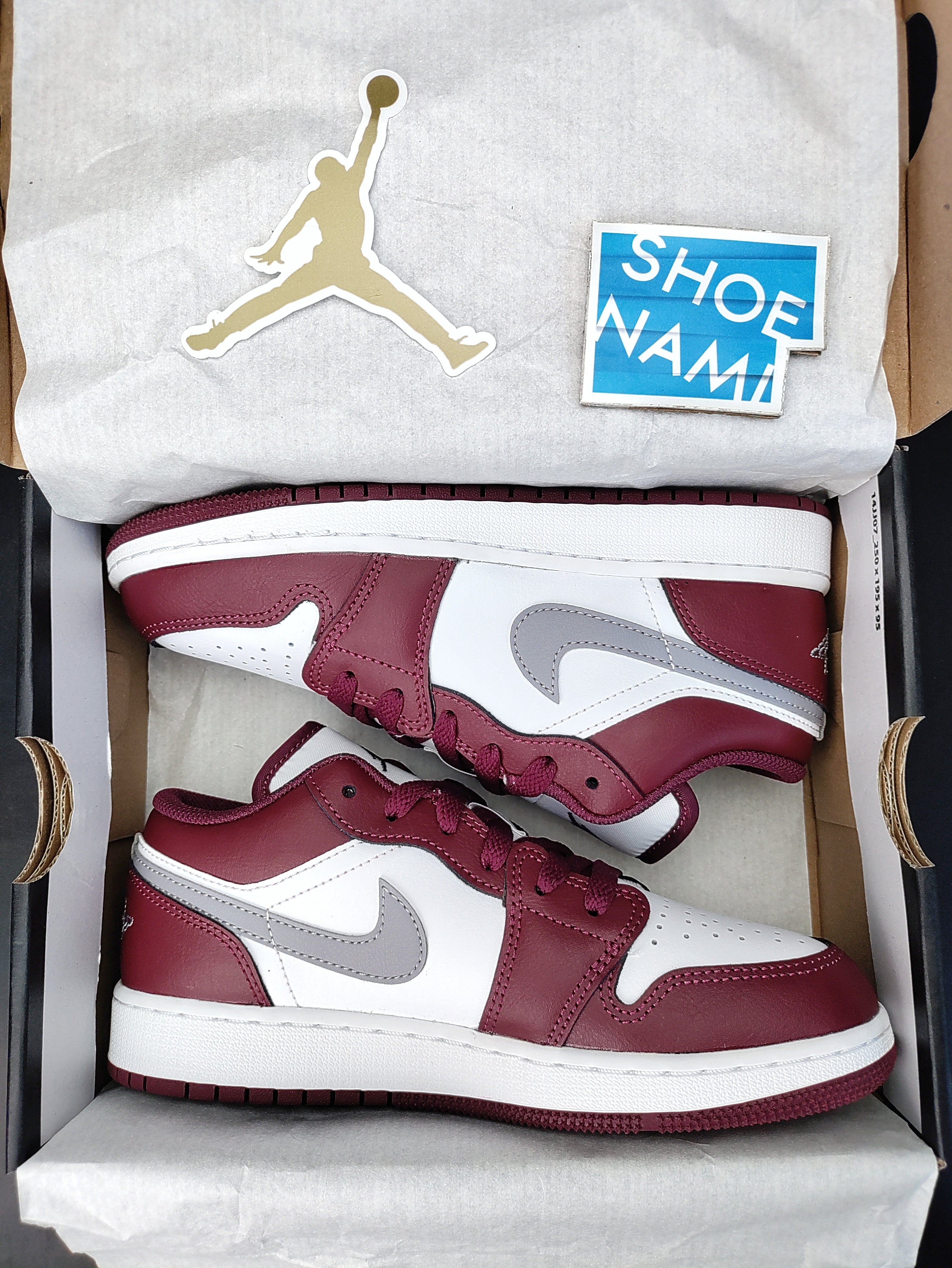 Air Jordan 1 Low (GS) 'Bordeaux'