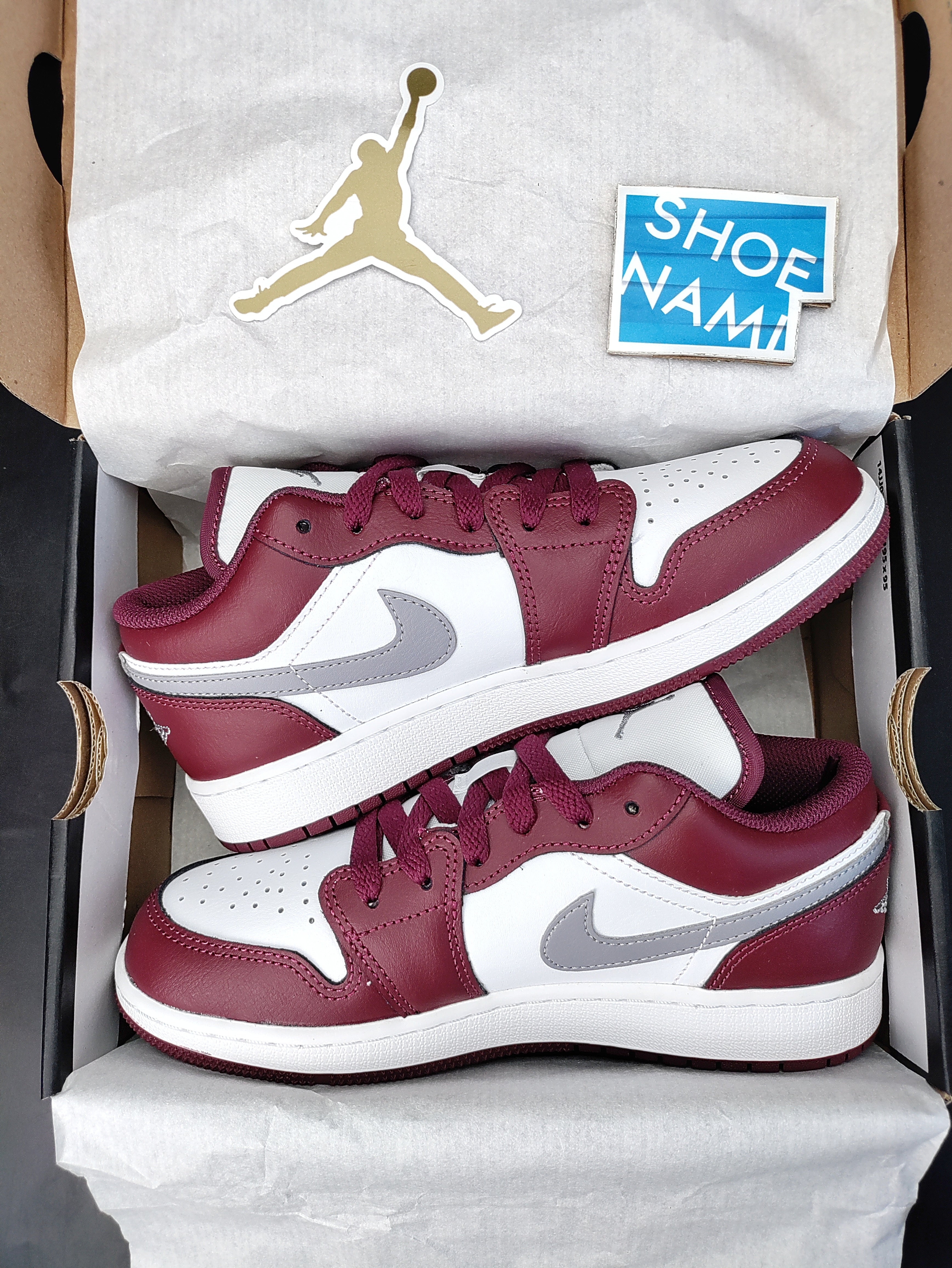 Air Jordan 1 Low (GS) 'Bordeaux'