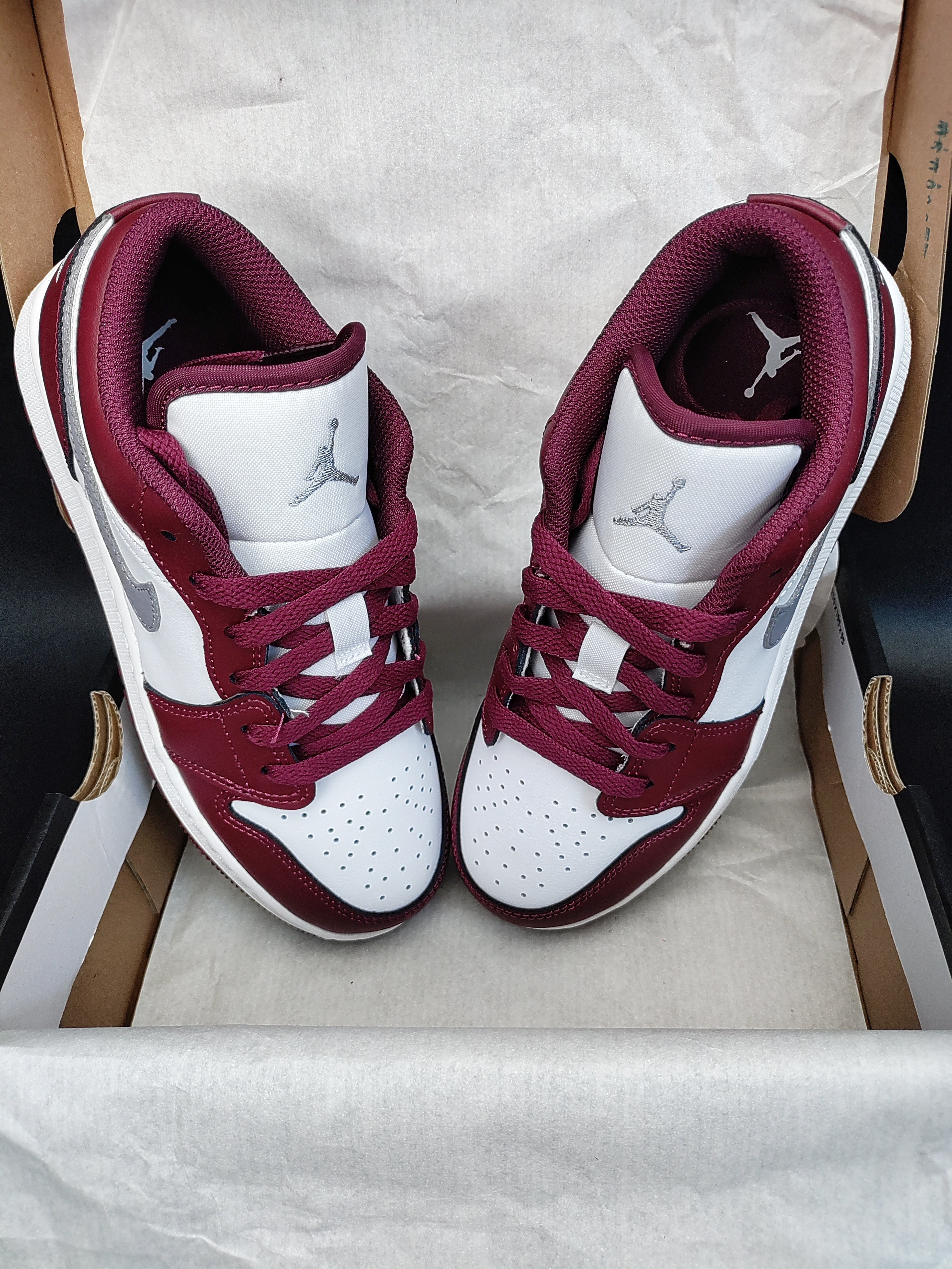 Air Jordan 1 Low (GS) 'Bordeaux'