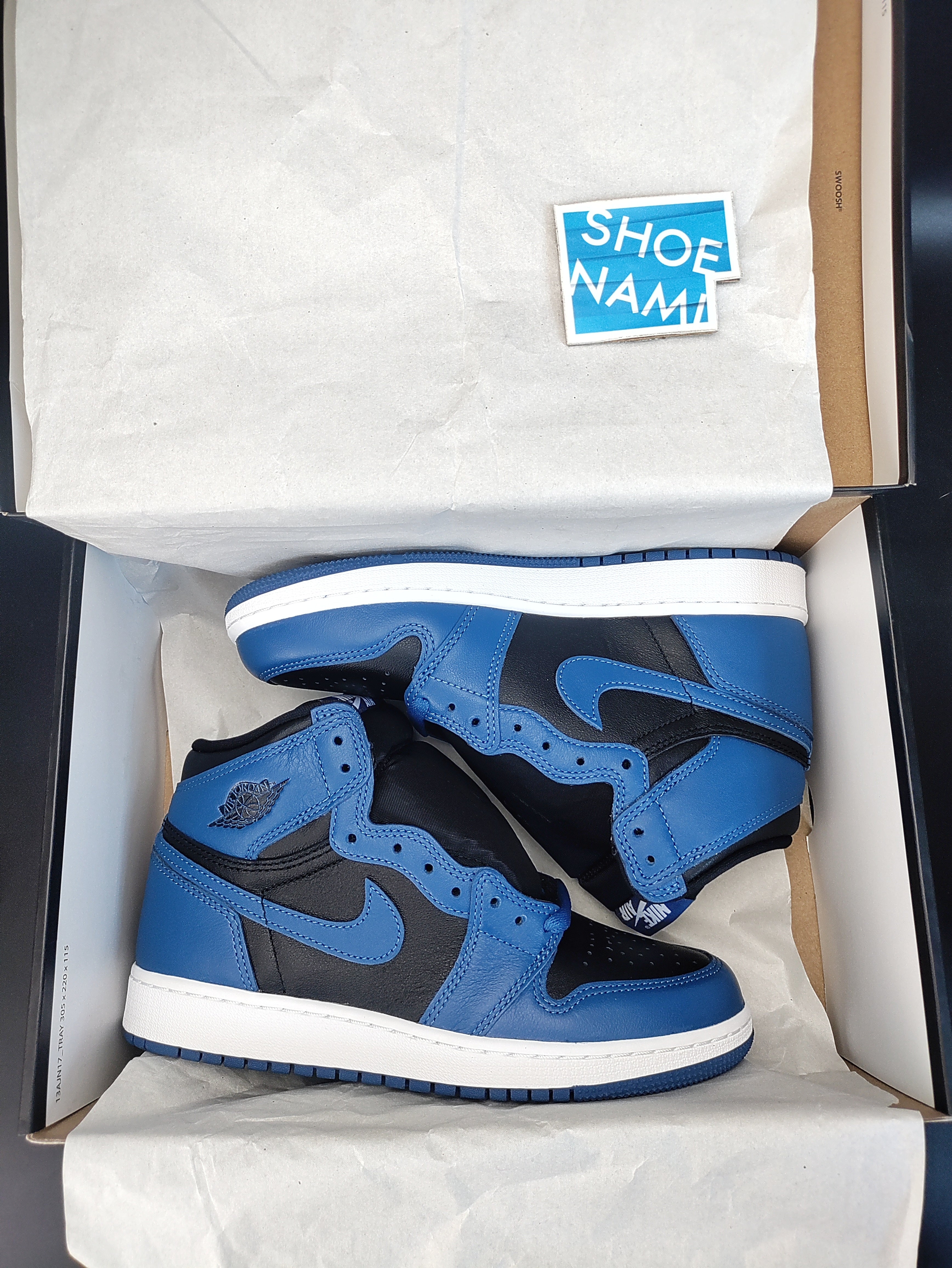 Air Jordan 1 Retro High OG (GS) 'Dark Marina Blue'