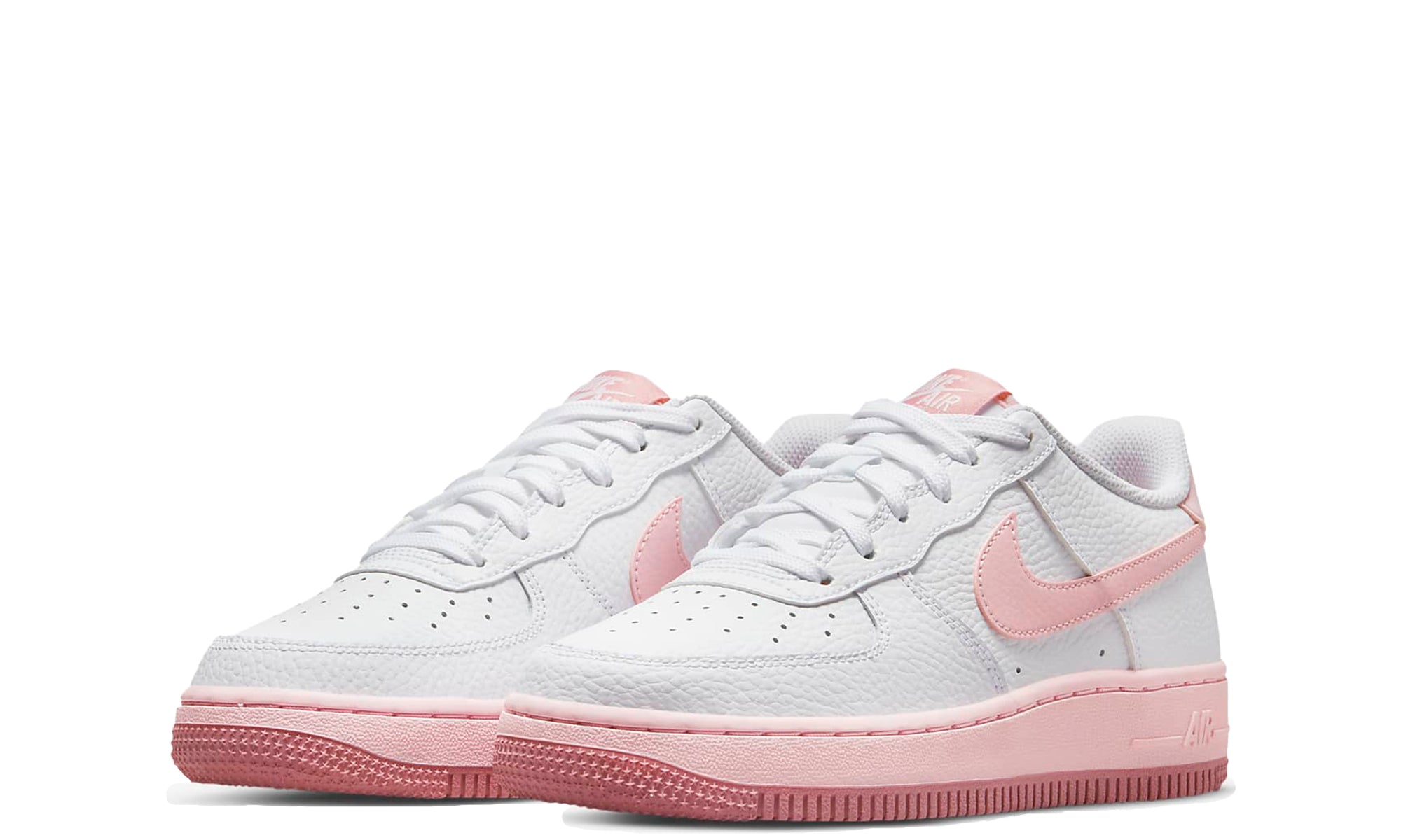 Nike Air Force 1 (GS) 'White/Pink Foam'
