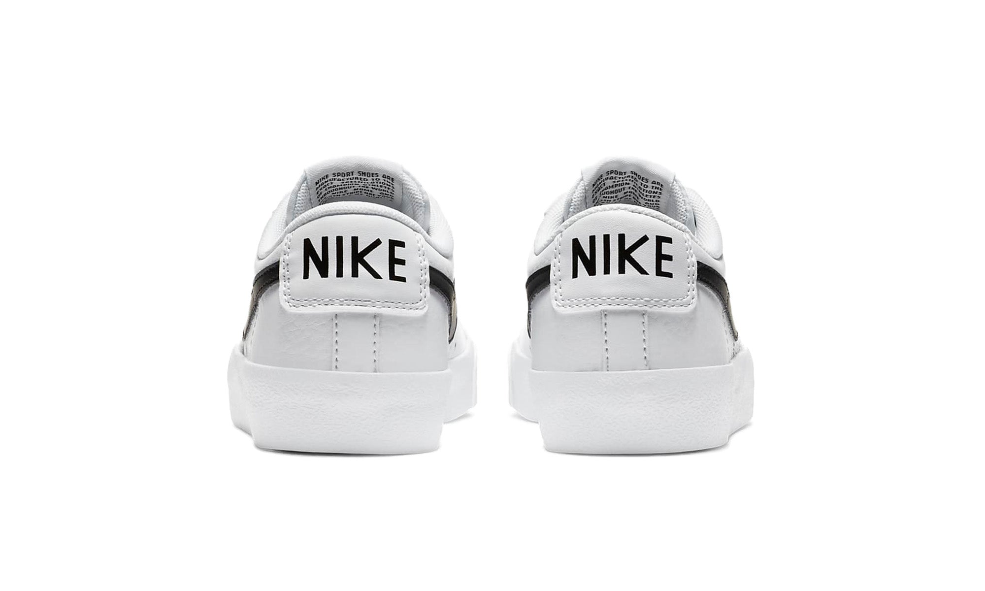 Nike Blazer Low '77 (GS) 'White/Black/Team Orange'