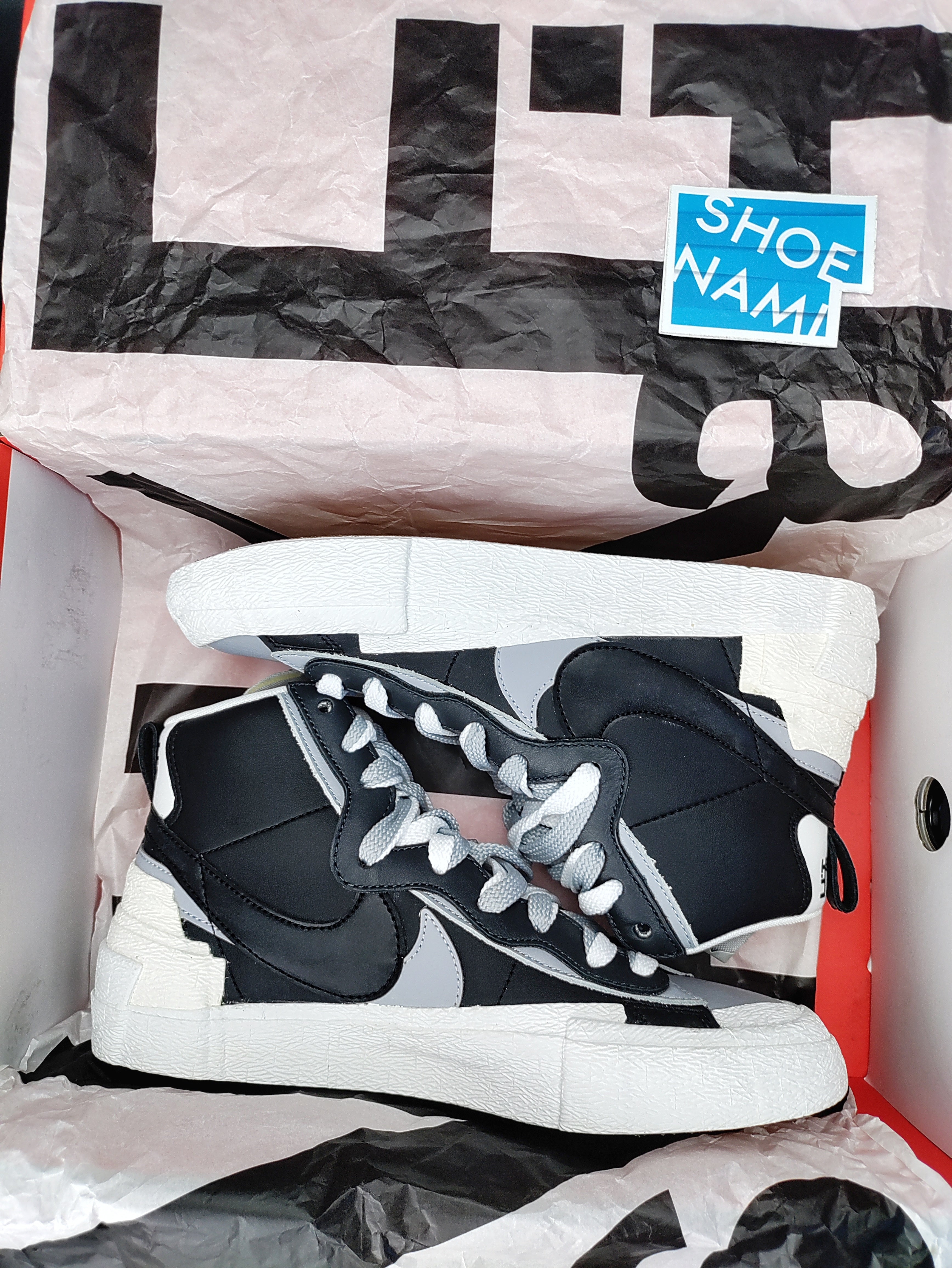 Nike Blazer Mid Sacai 'Black'