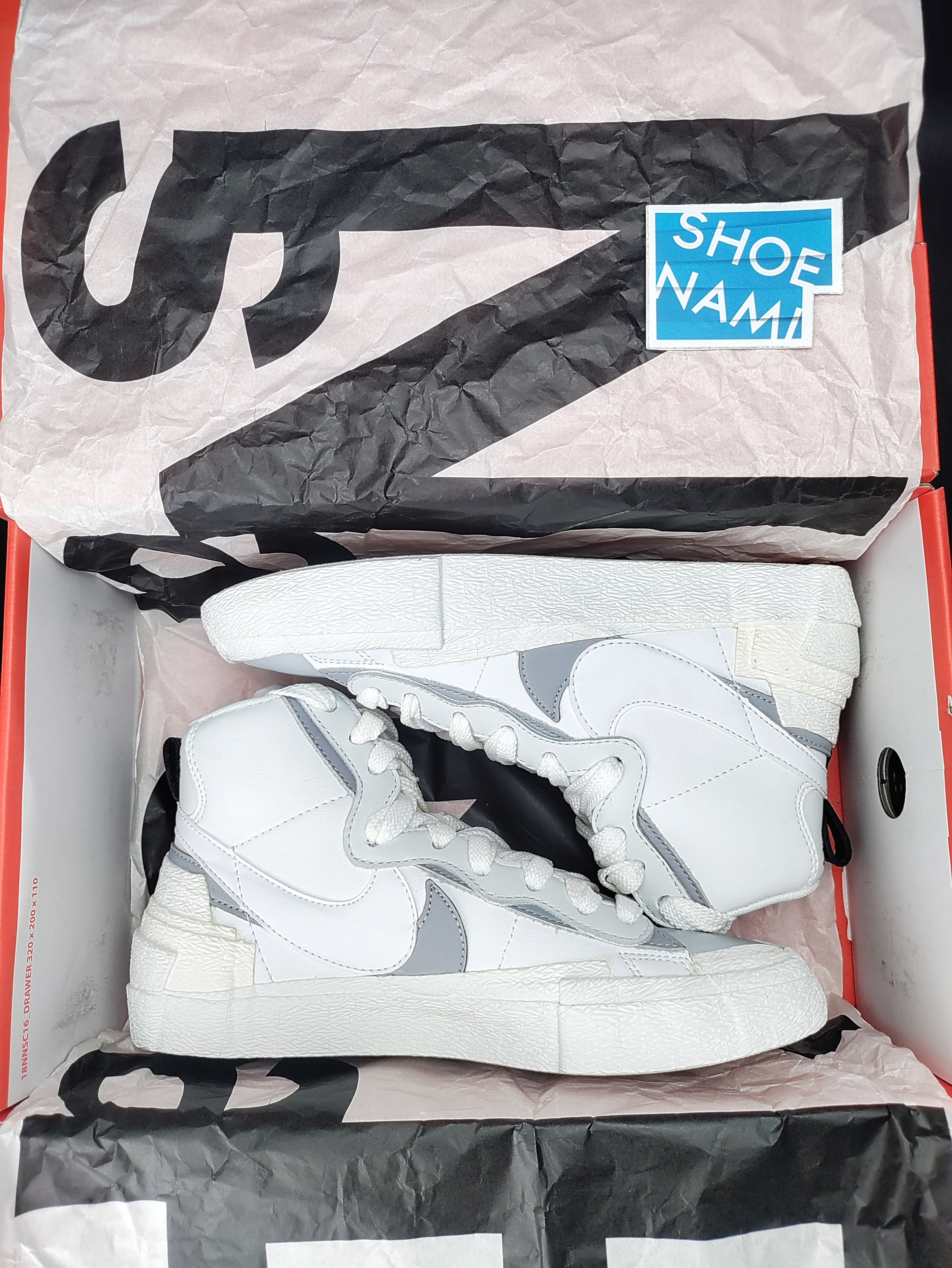 Nike Blazer Mid Sacai 'White'