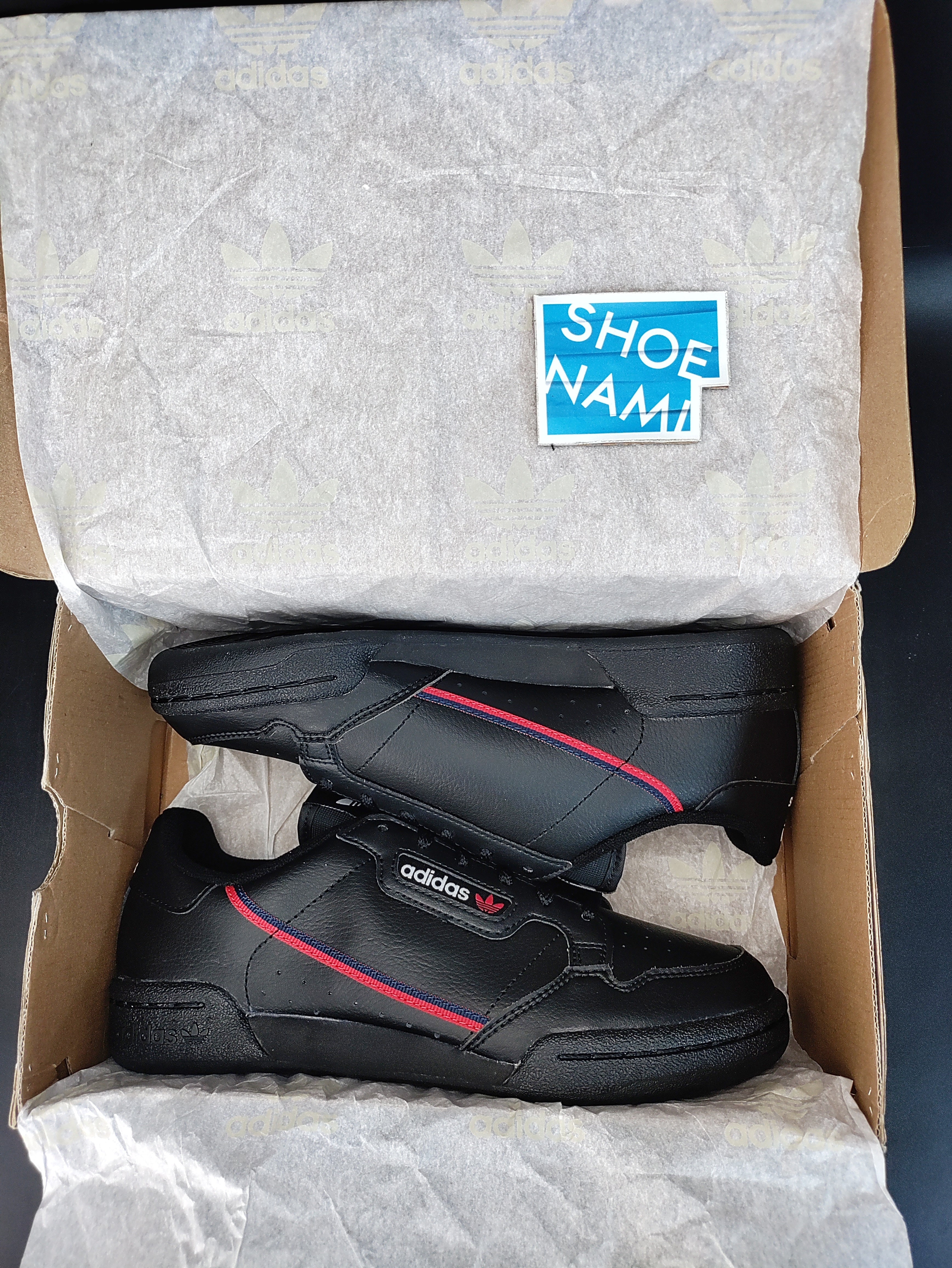 adidas Continental 80 J 'Core Black'
