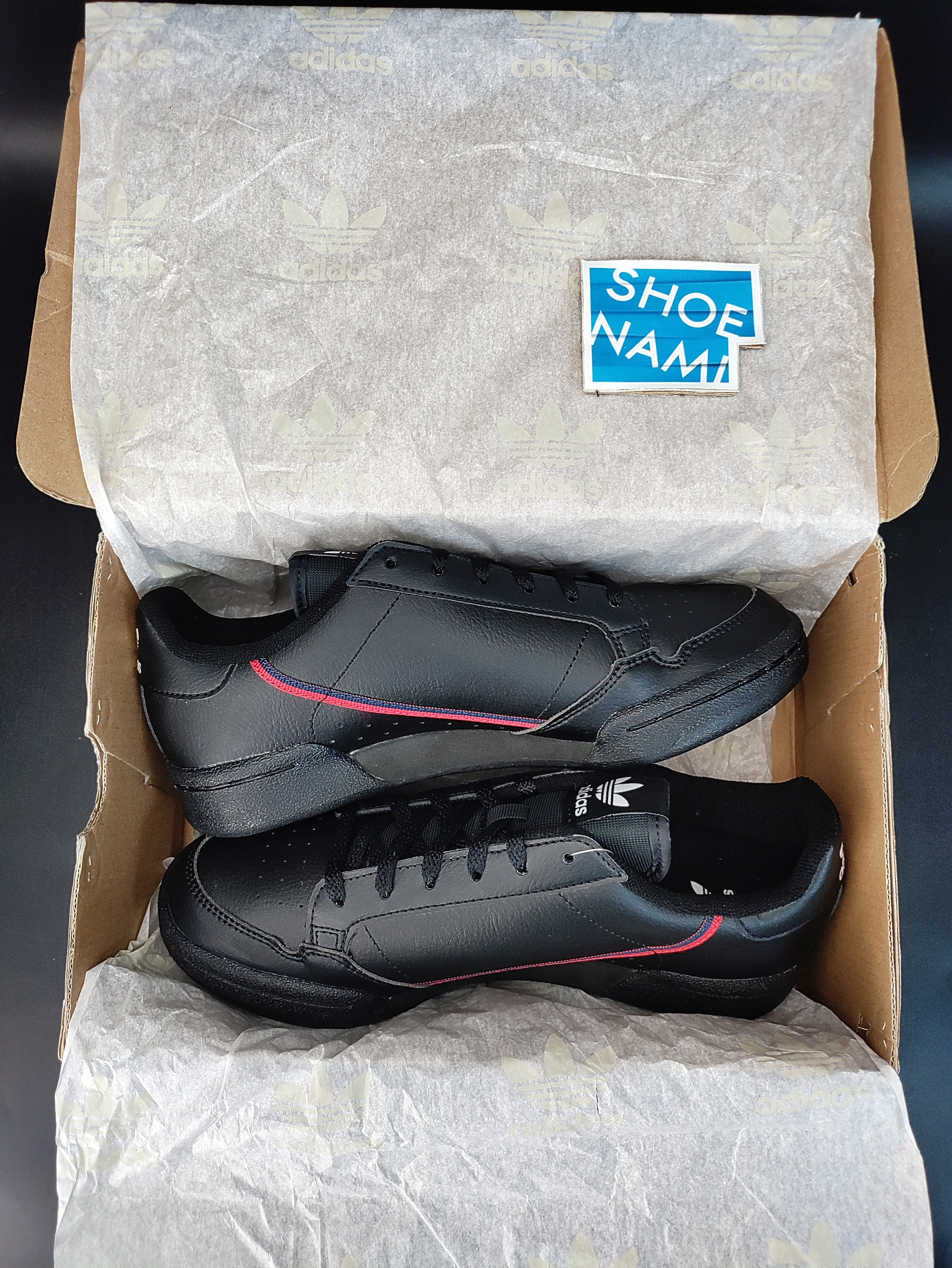 adidas Continental 80 J 'Core Black'