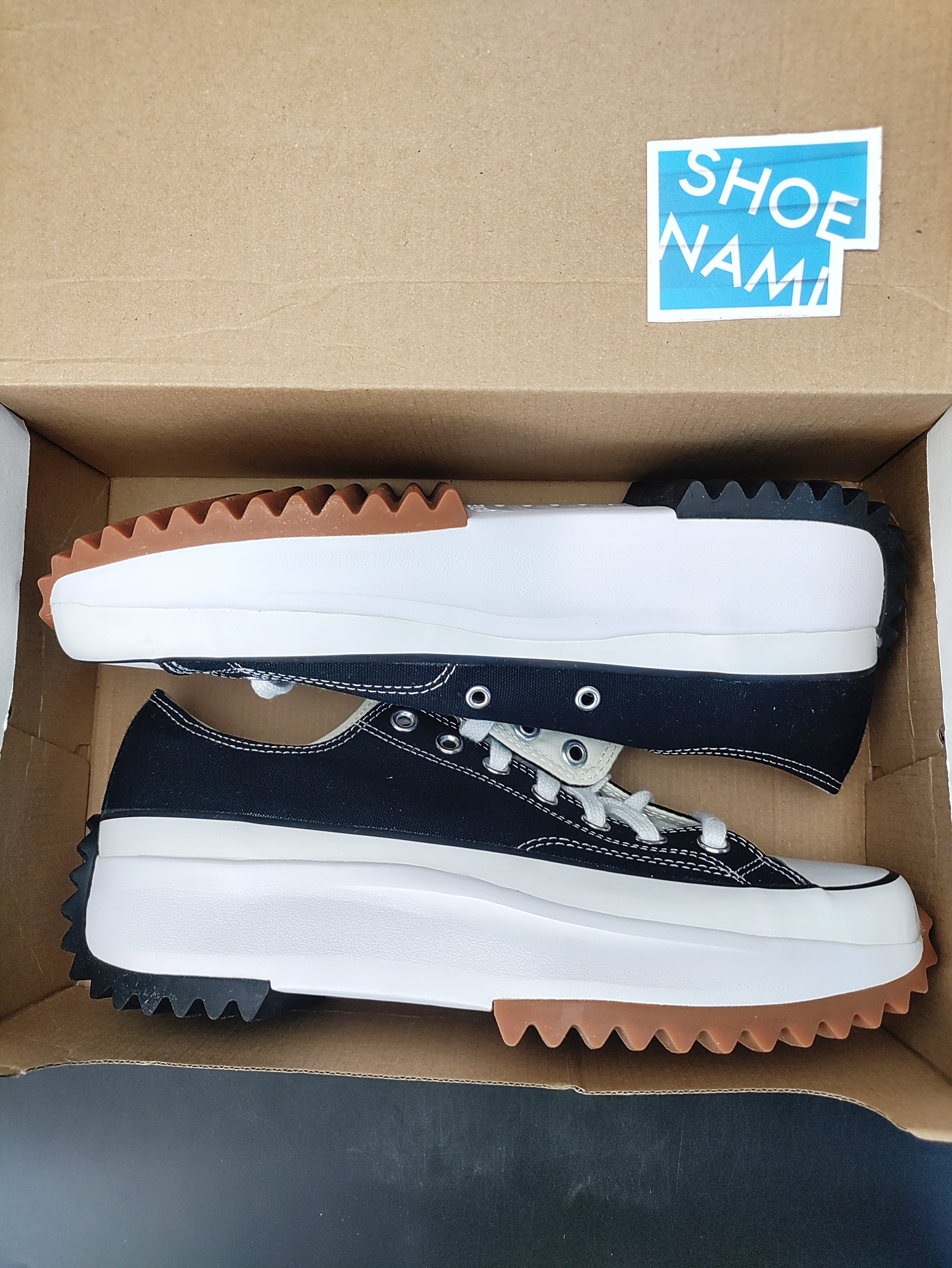 Converse Run Star Hike Ox 'Black/White/Gum'