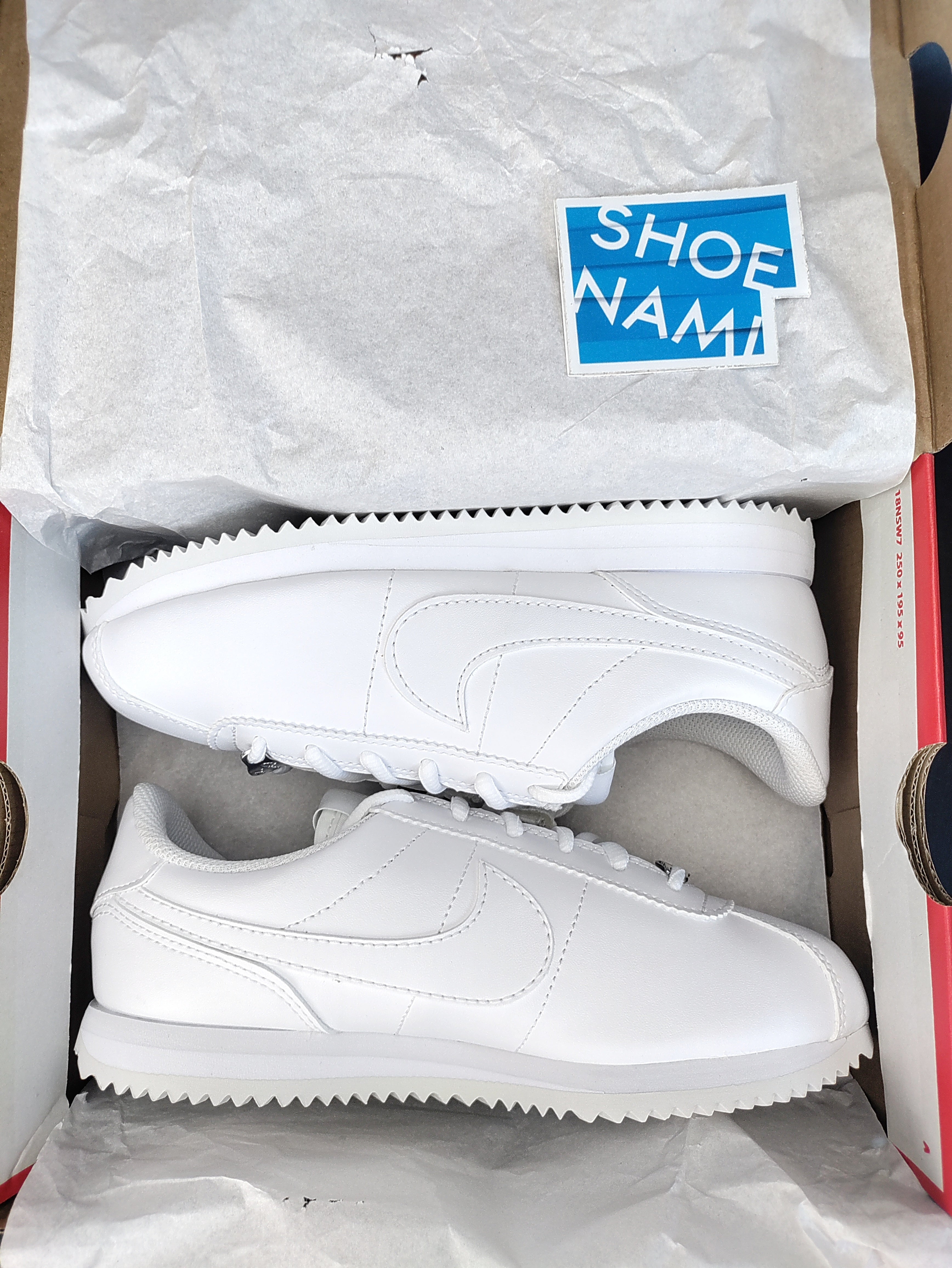 Nike Cortez Basic SL (GS) 'Triple White'