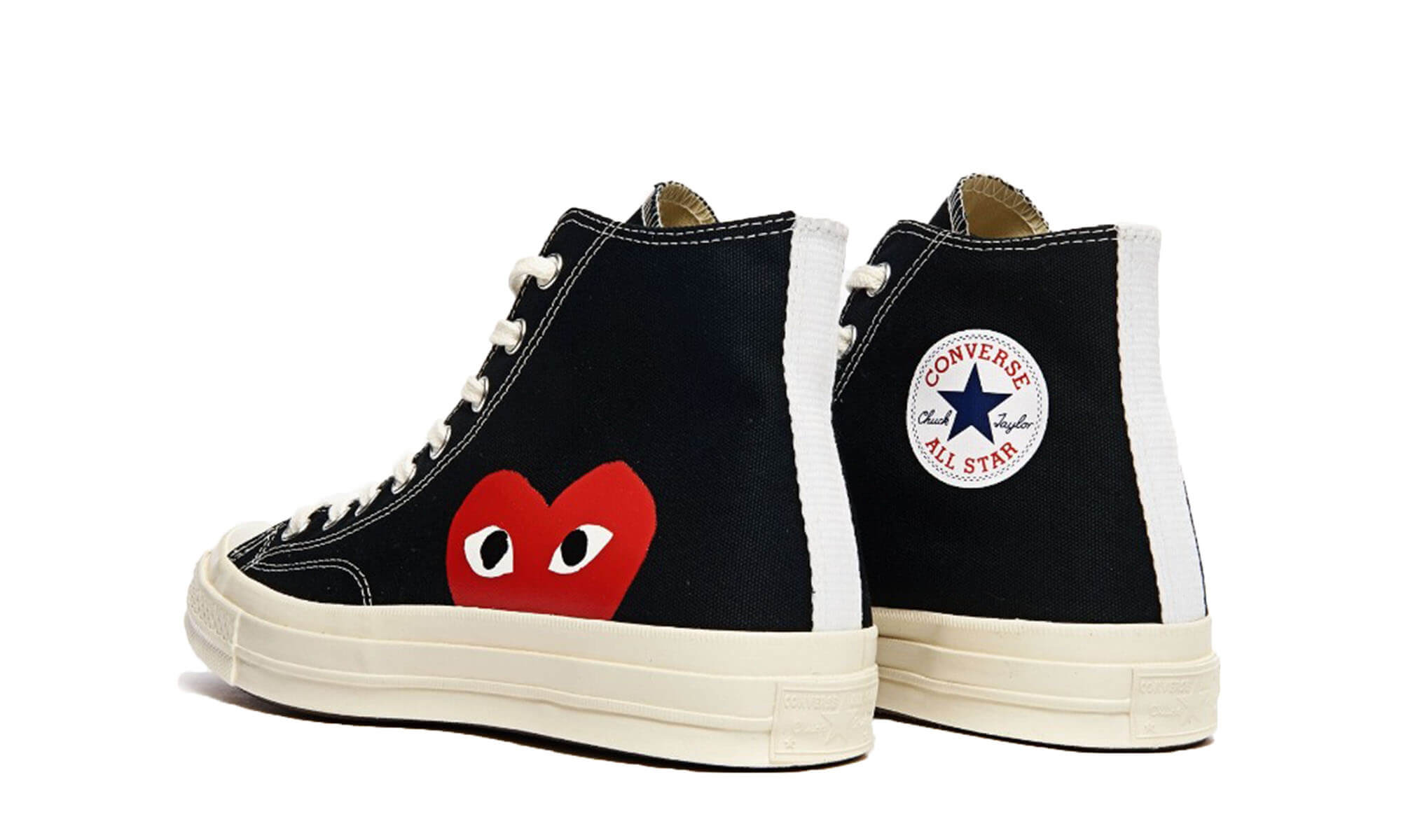 Converse X Comme Des Garçons CDG Play Chuck Taylor 'High-Top Black'
