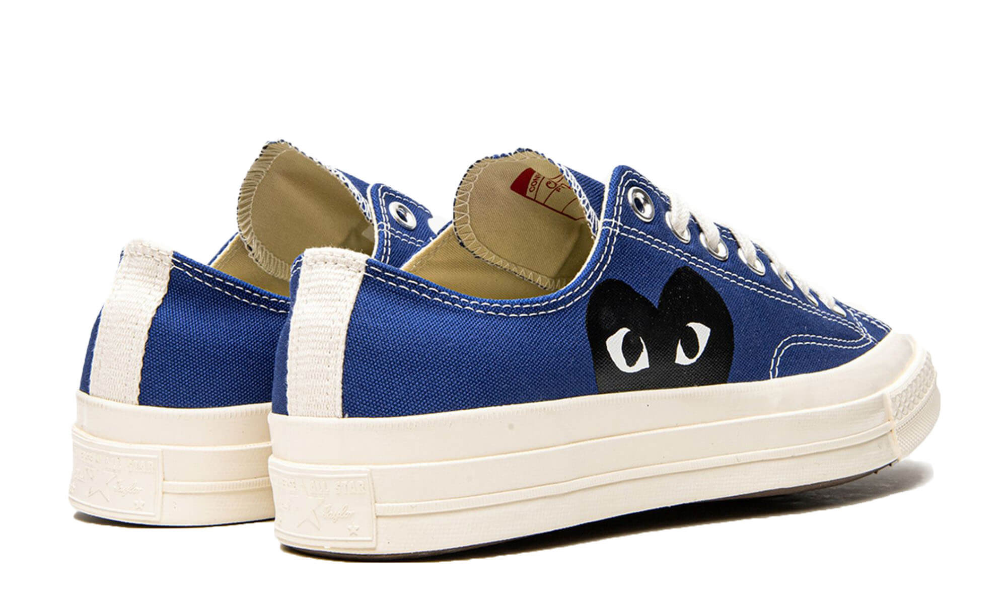 Converse X Comme Des Garçons CDG Play Chuck Taylor 'Low-Top Blue Quartz'