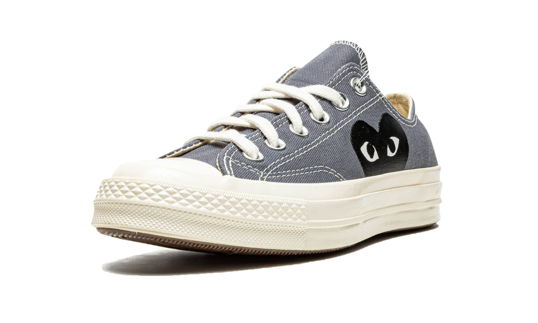 Converse X Comme Des Garçons CDG Play Chuck Taylor 'Low-Top Steel Grey'