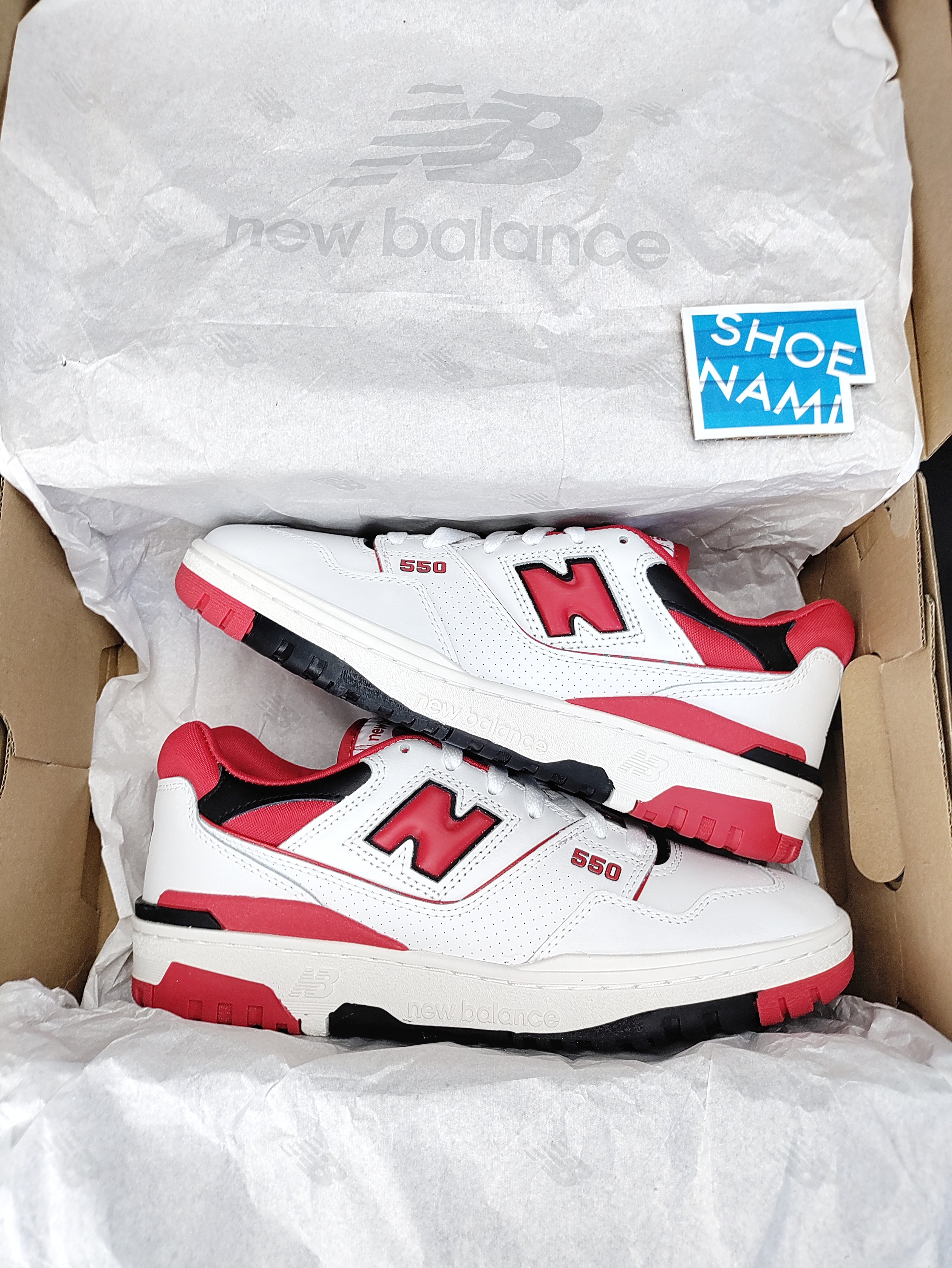 New Balance 550 'White/Red'