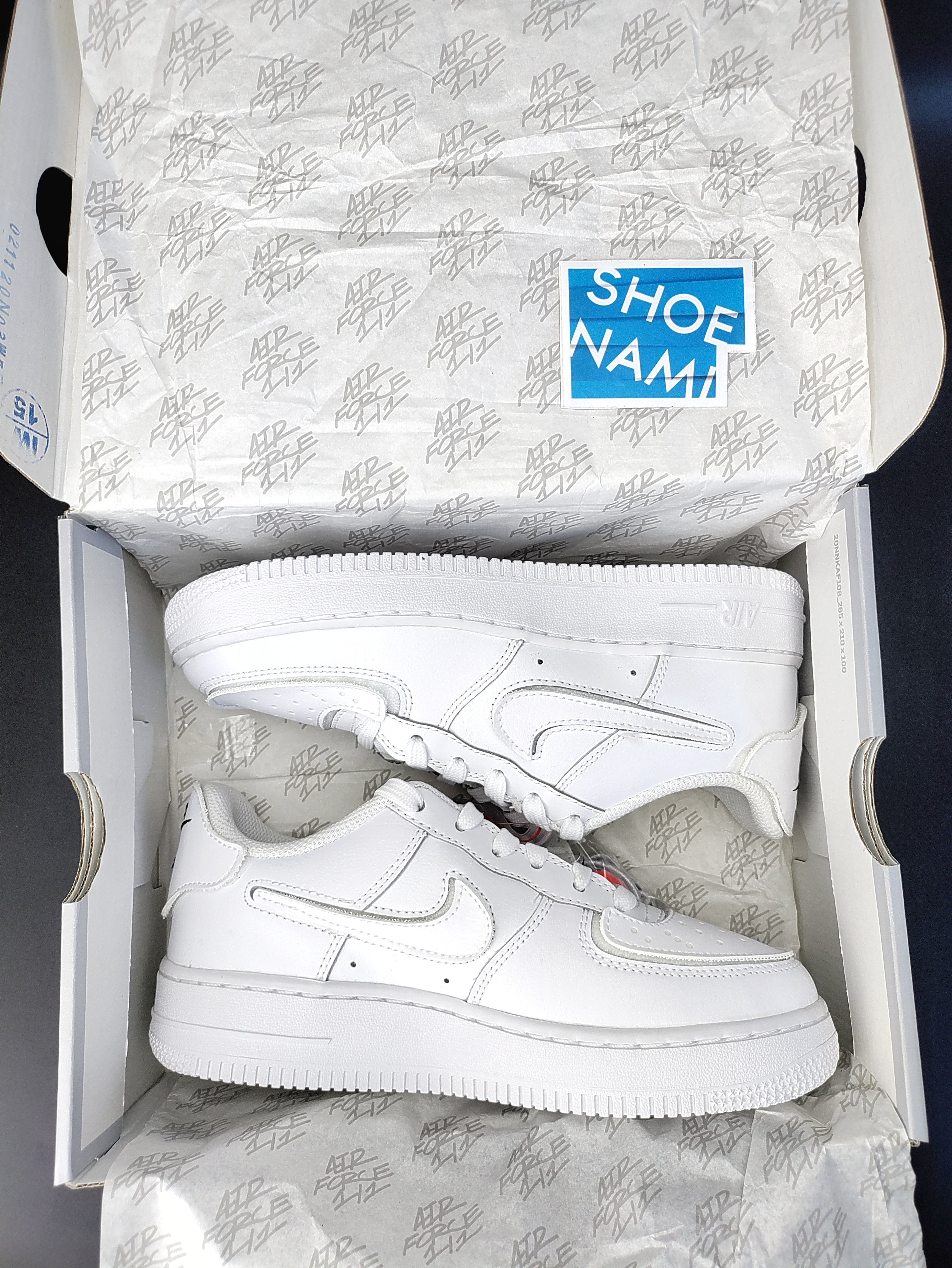 Nike Air Force 1/1 (GS) 'Patch White'