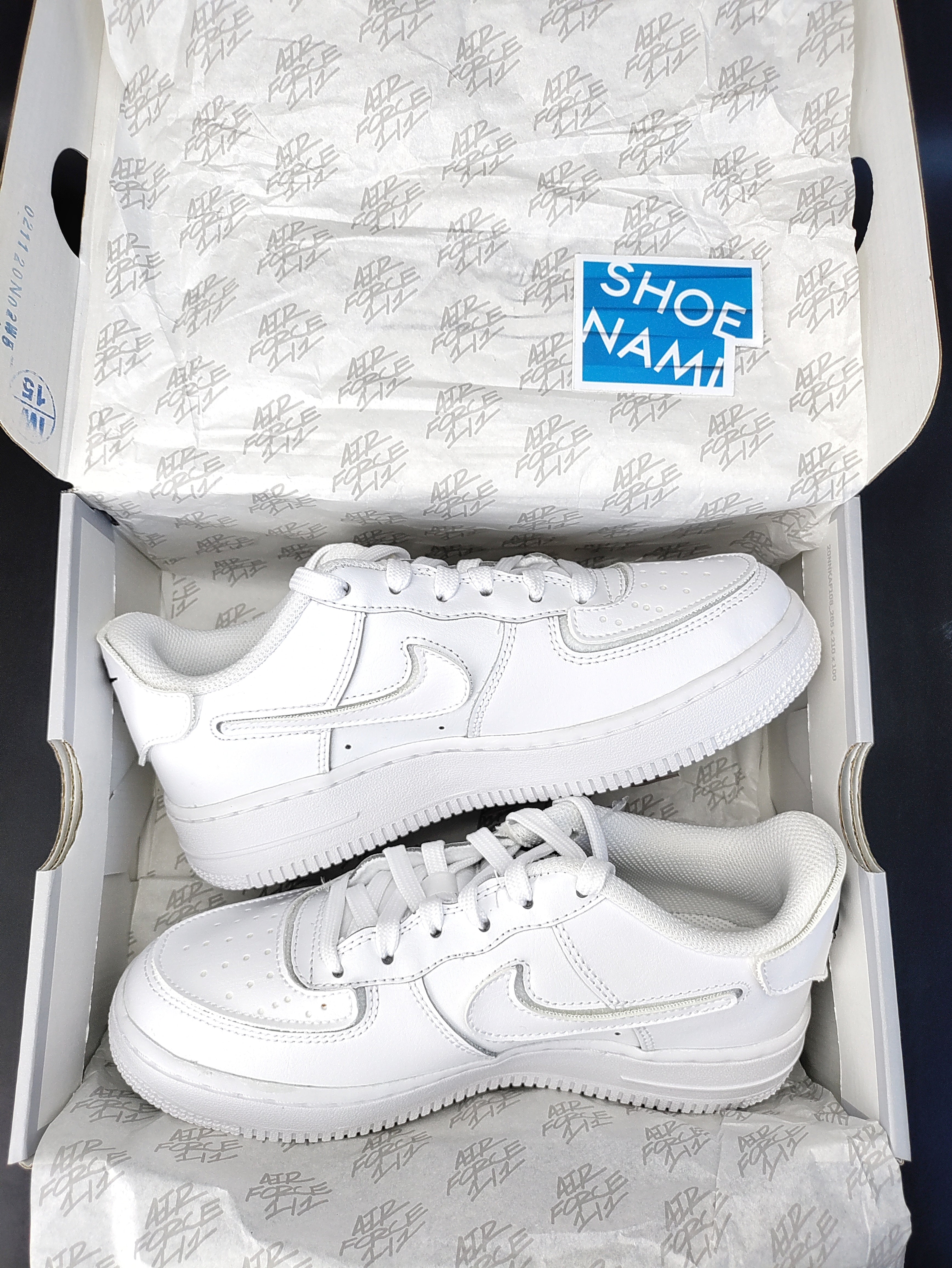 Nike Air Force 1/1 (GS) 'Patch White'
