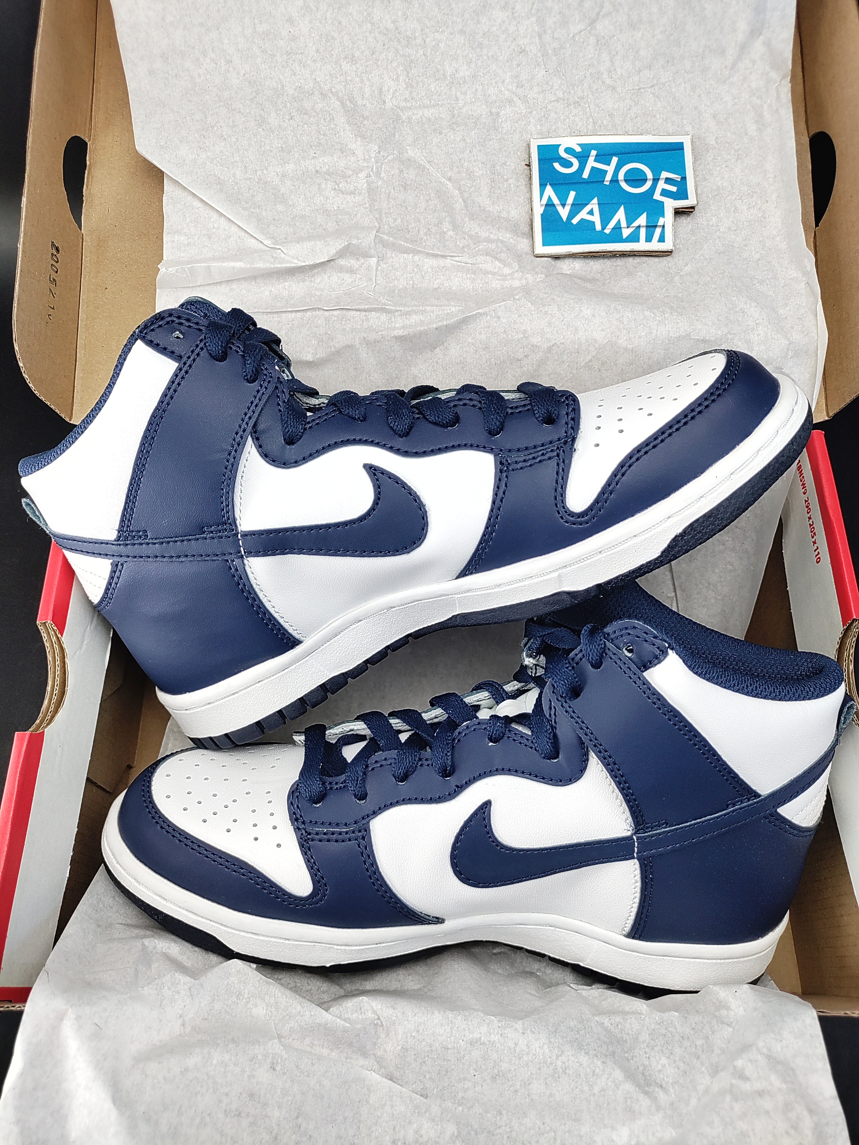 Nike Dunk High (GS) 'Championship Navy'