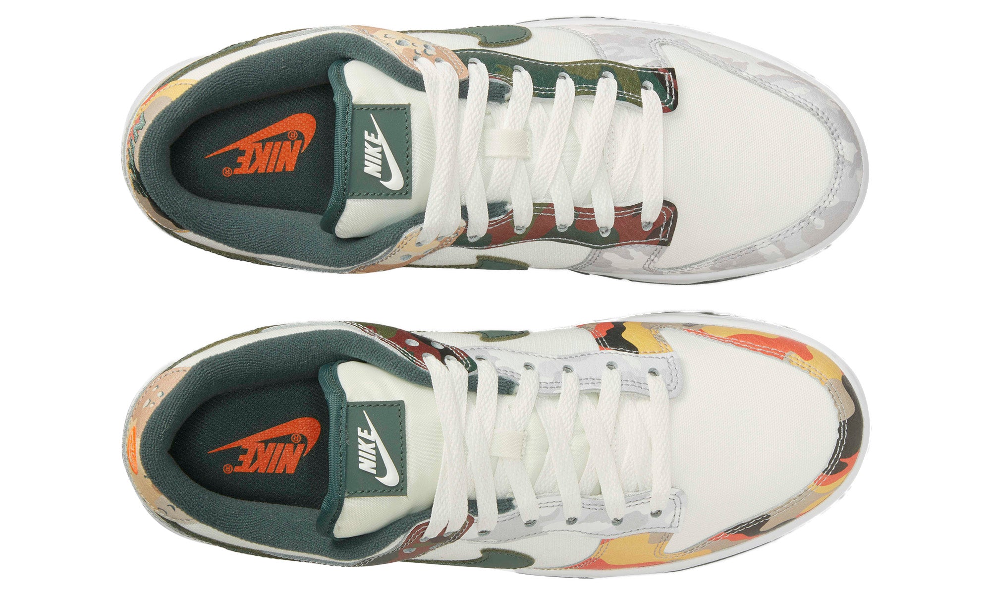 Nike Dunk Low SE (GS) 'Sail Multi-Camo'