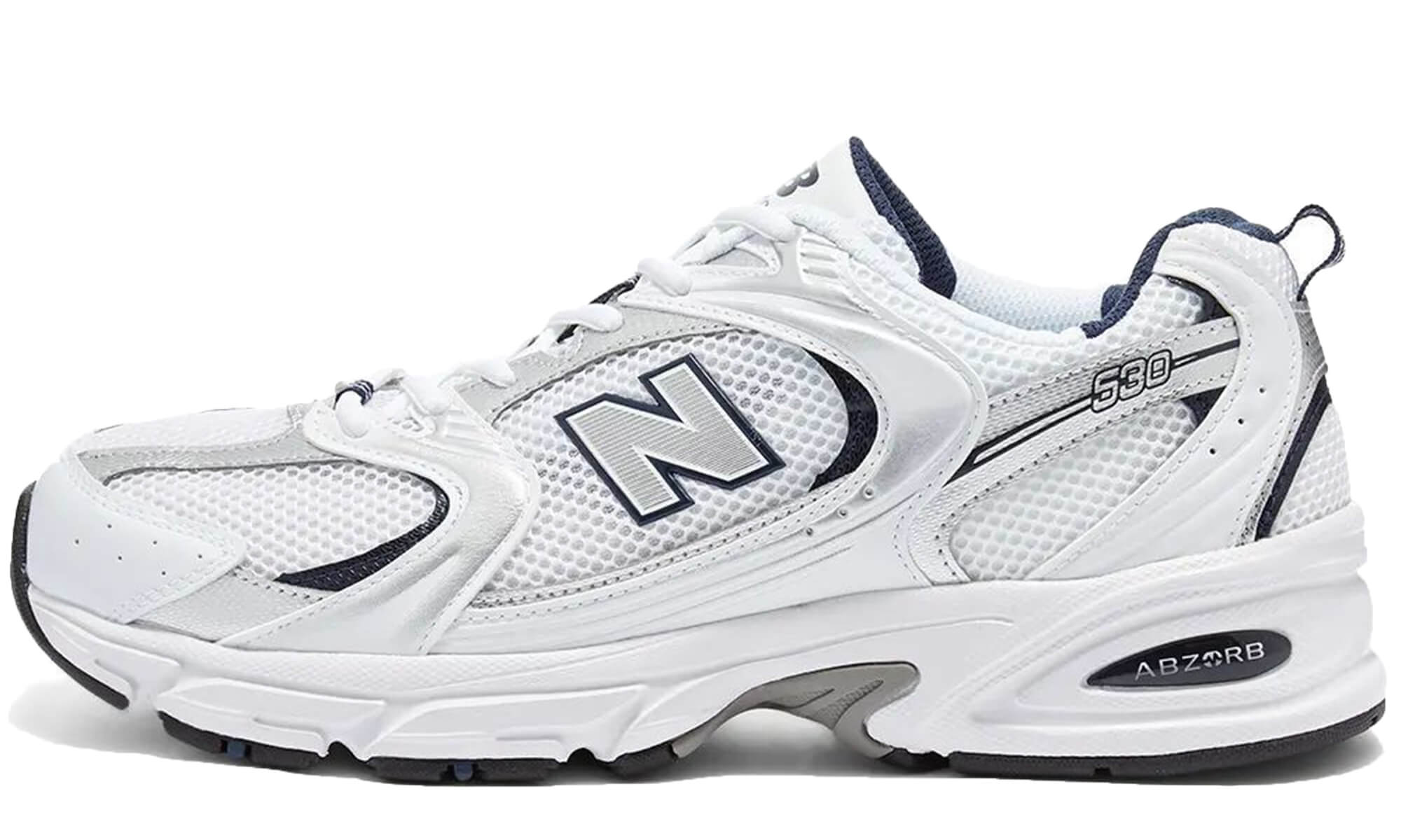 New Balance 530 'White/Silver/Navy'