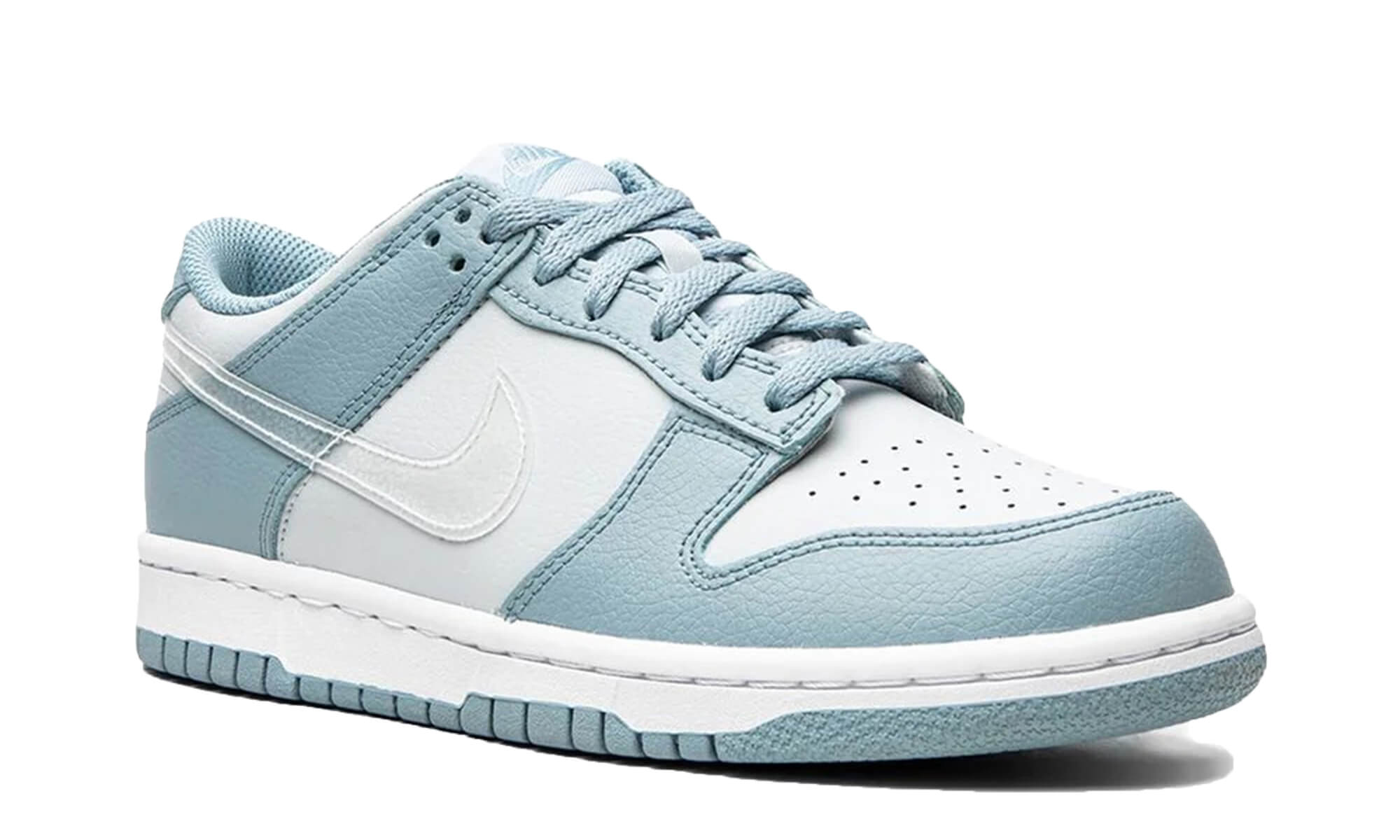 Nike Dunk Low (GS) 'Clear Blue Swoosh'