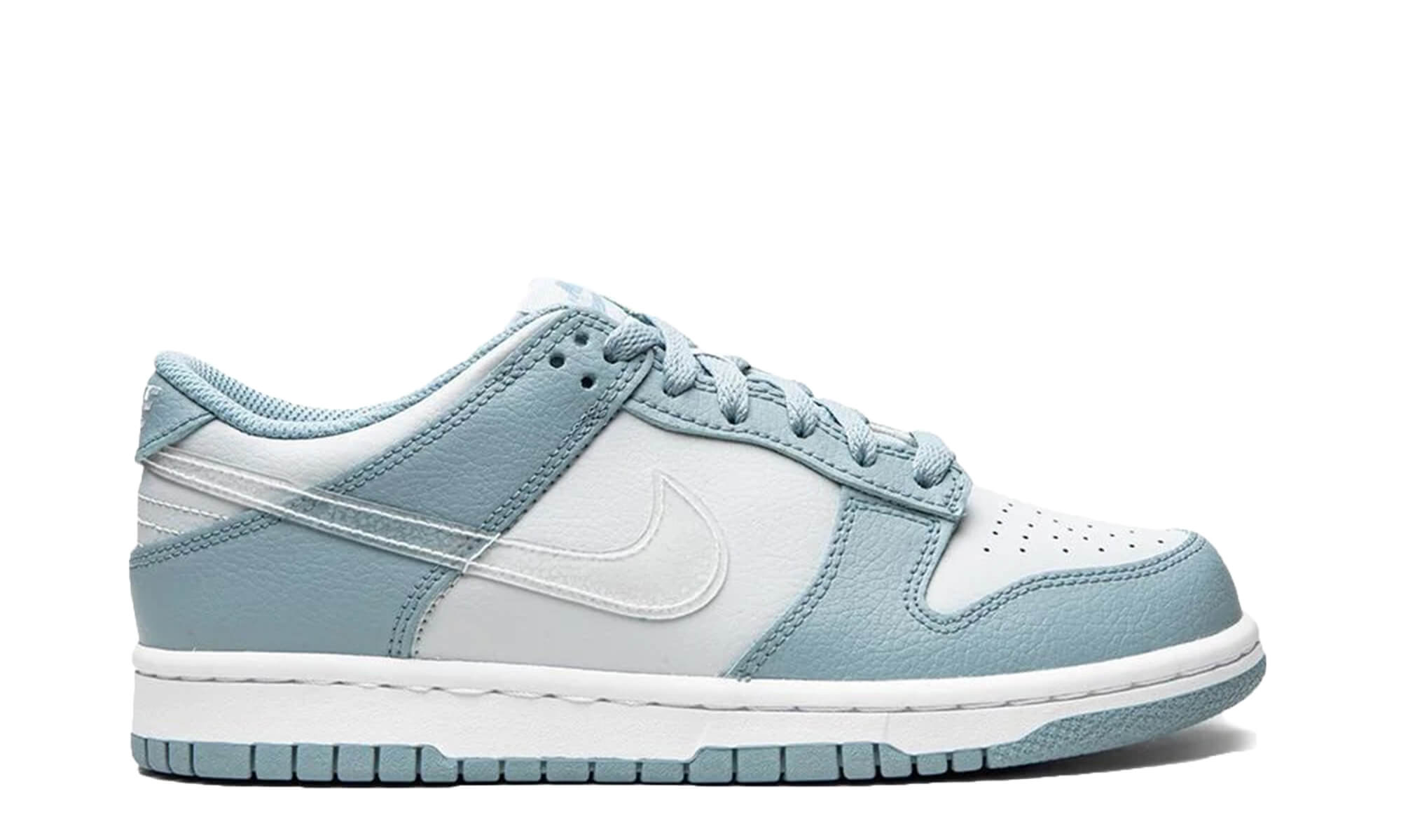 Nike Dunk Low (GS) 'Clear Blue Swoosh'